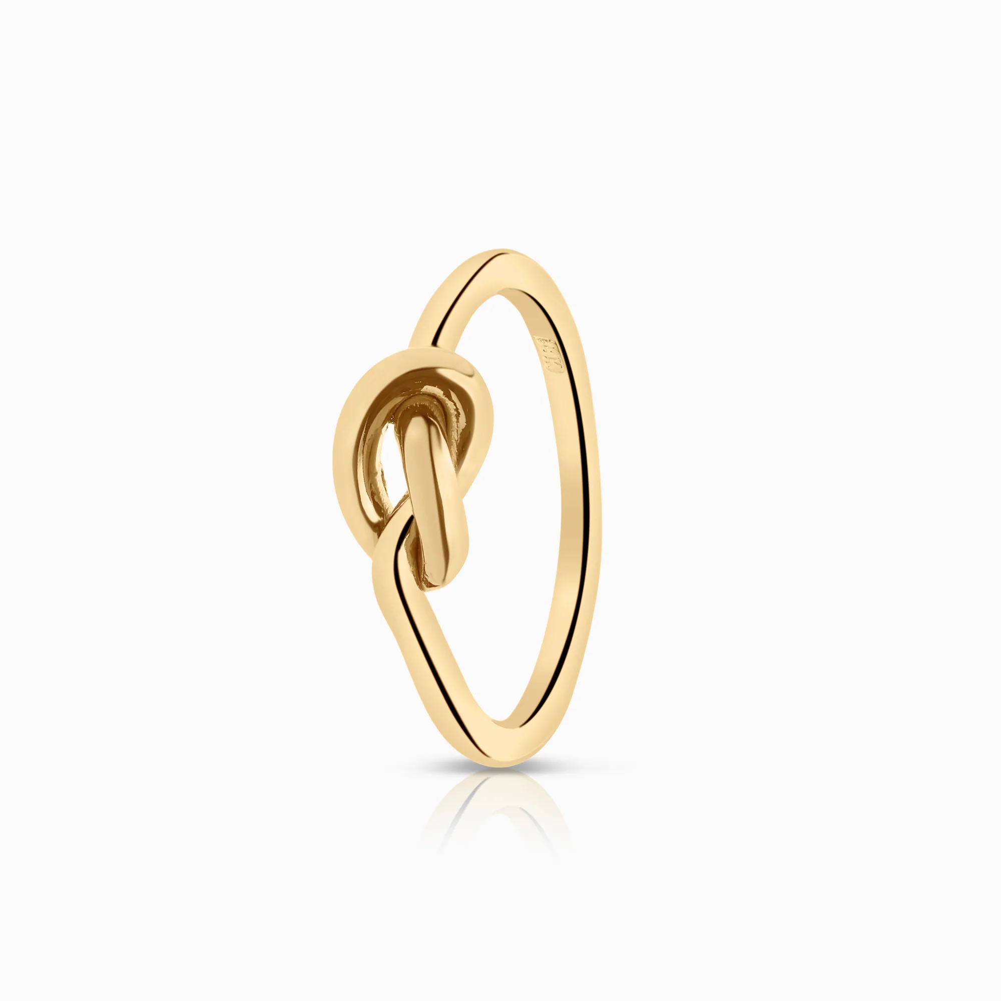 Knot ring 3.15g 18K gold