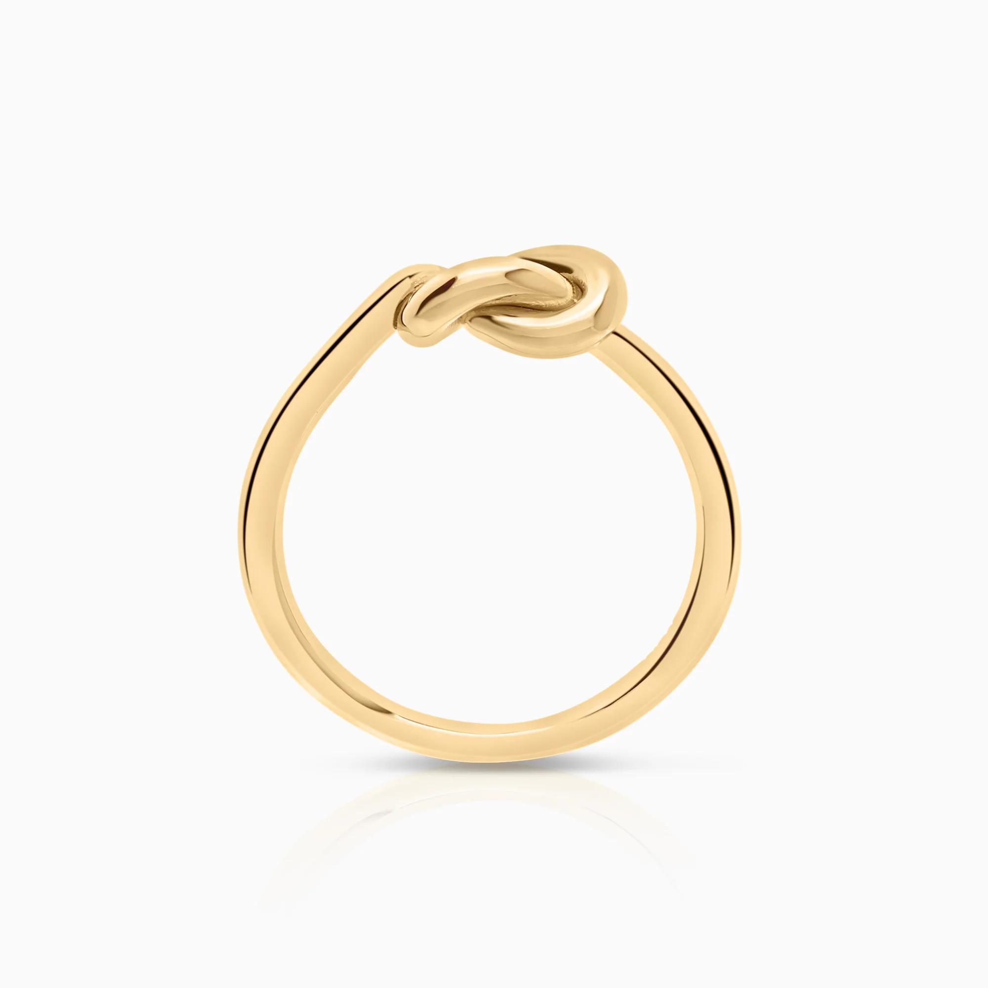 Knot ring 3.15g 18K gold - Image 2