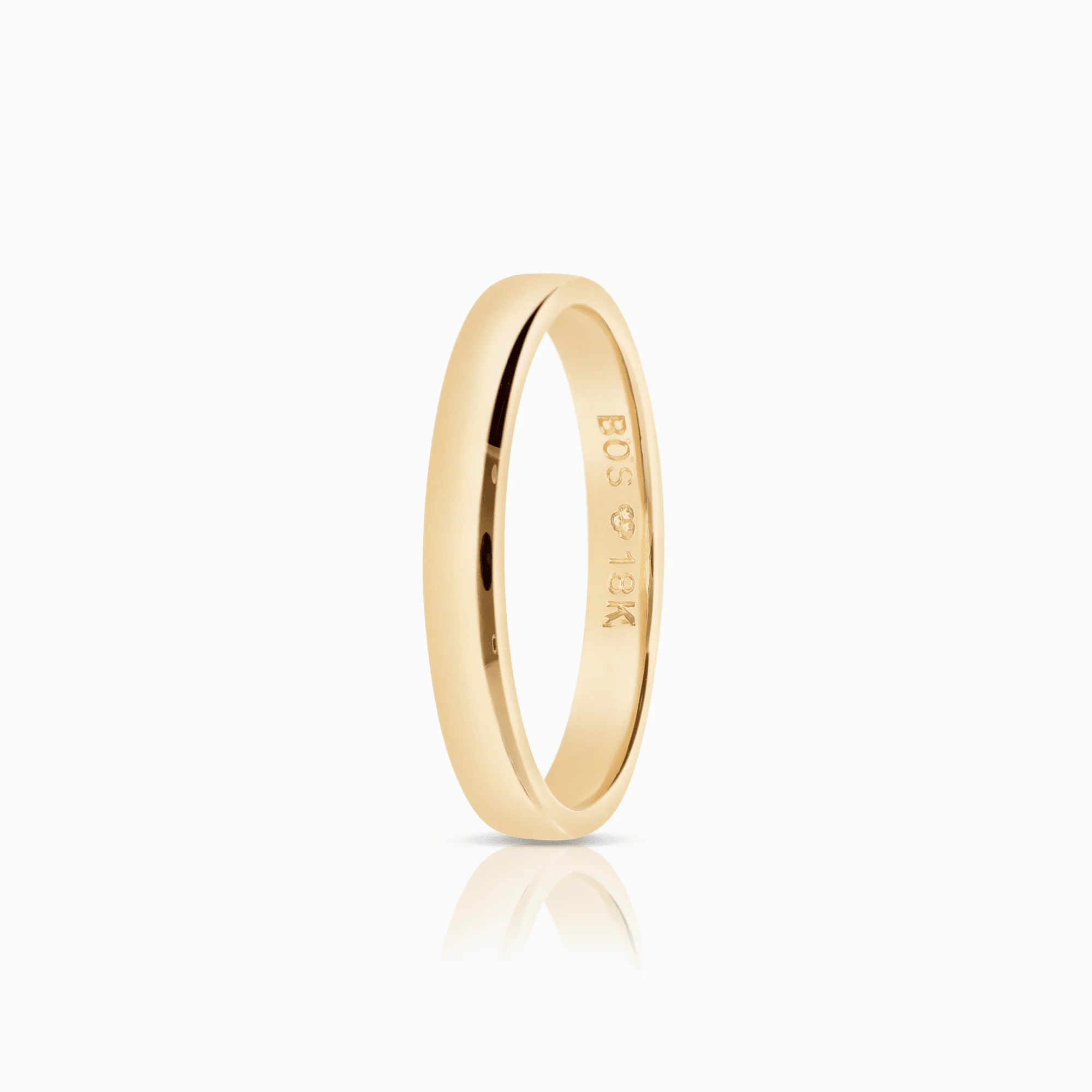 Schalins plain gold ring 2.45g 18K gold