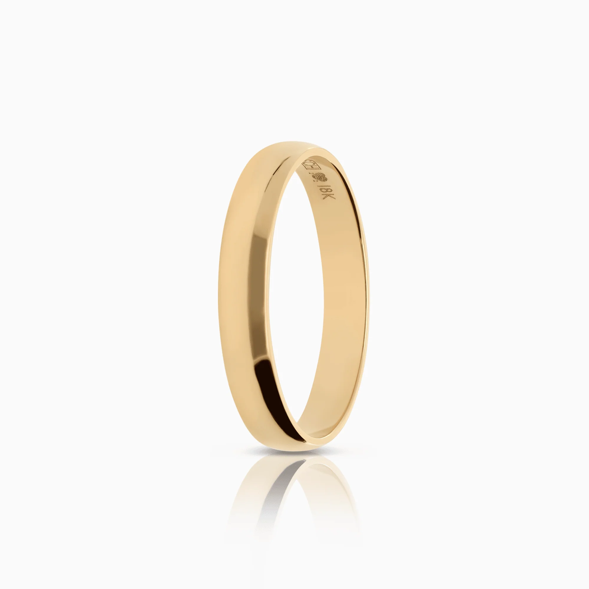 Schalins plain ring 2.90g 18K gold