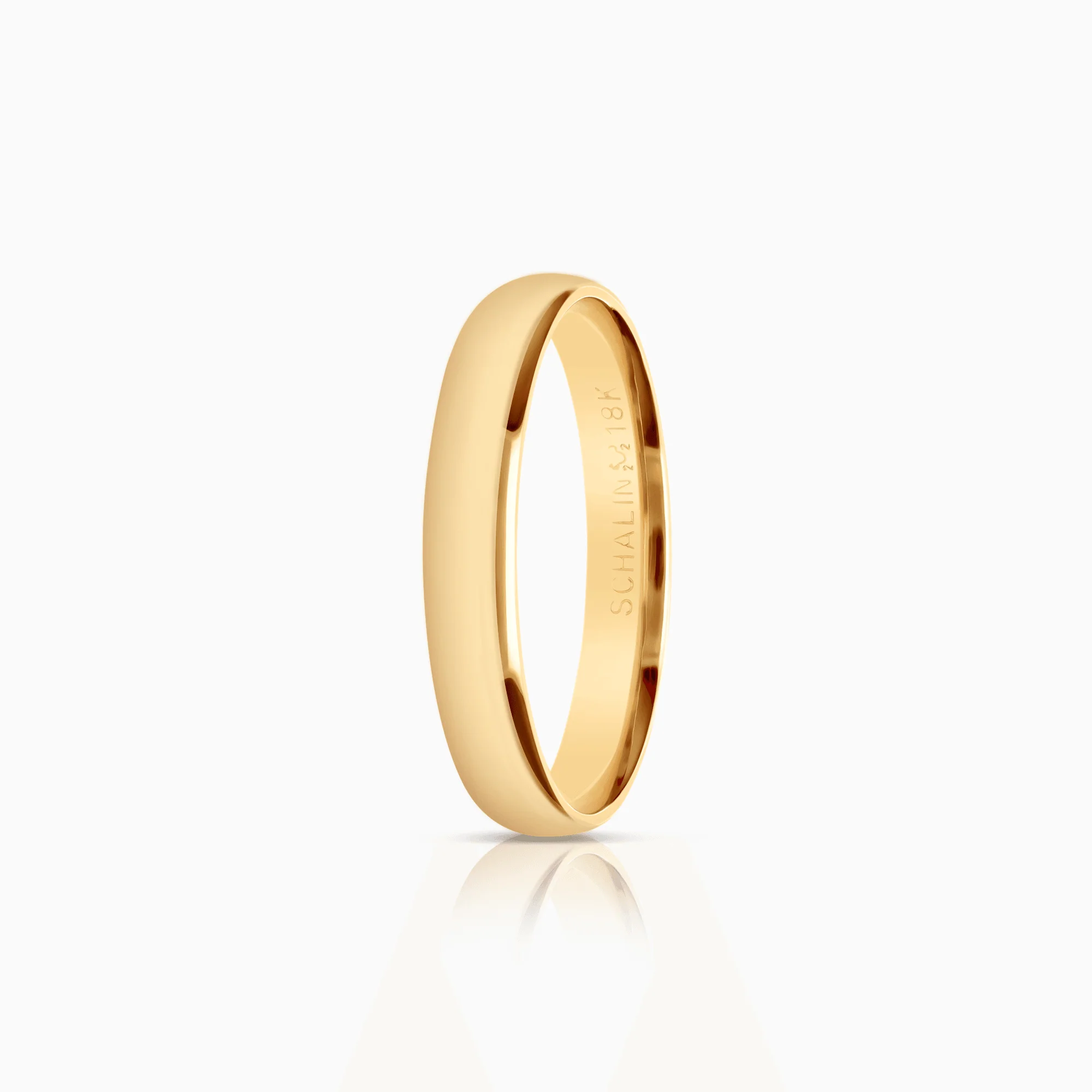 Schalins plain ring 2.74g 18K gold