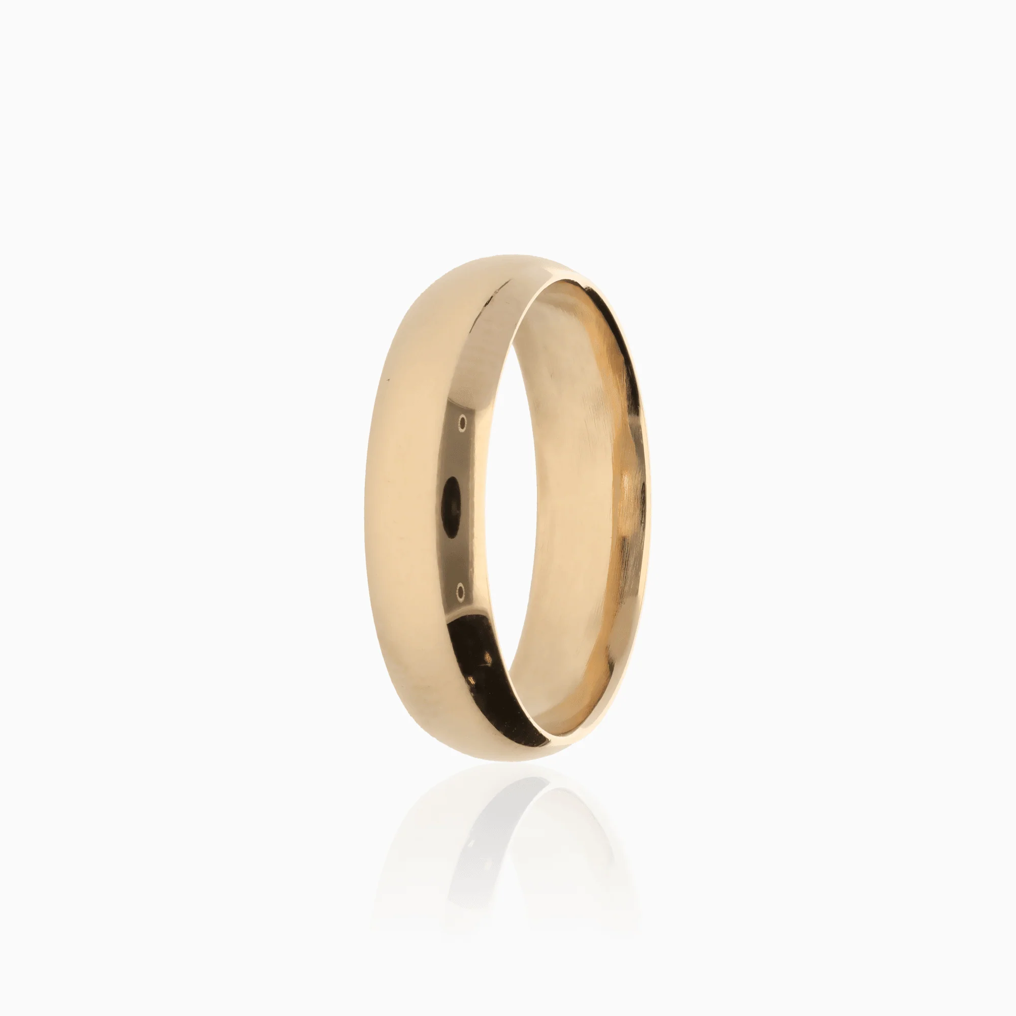 Schalins wedding band men 4.72g 18K gold