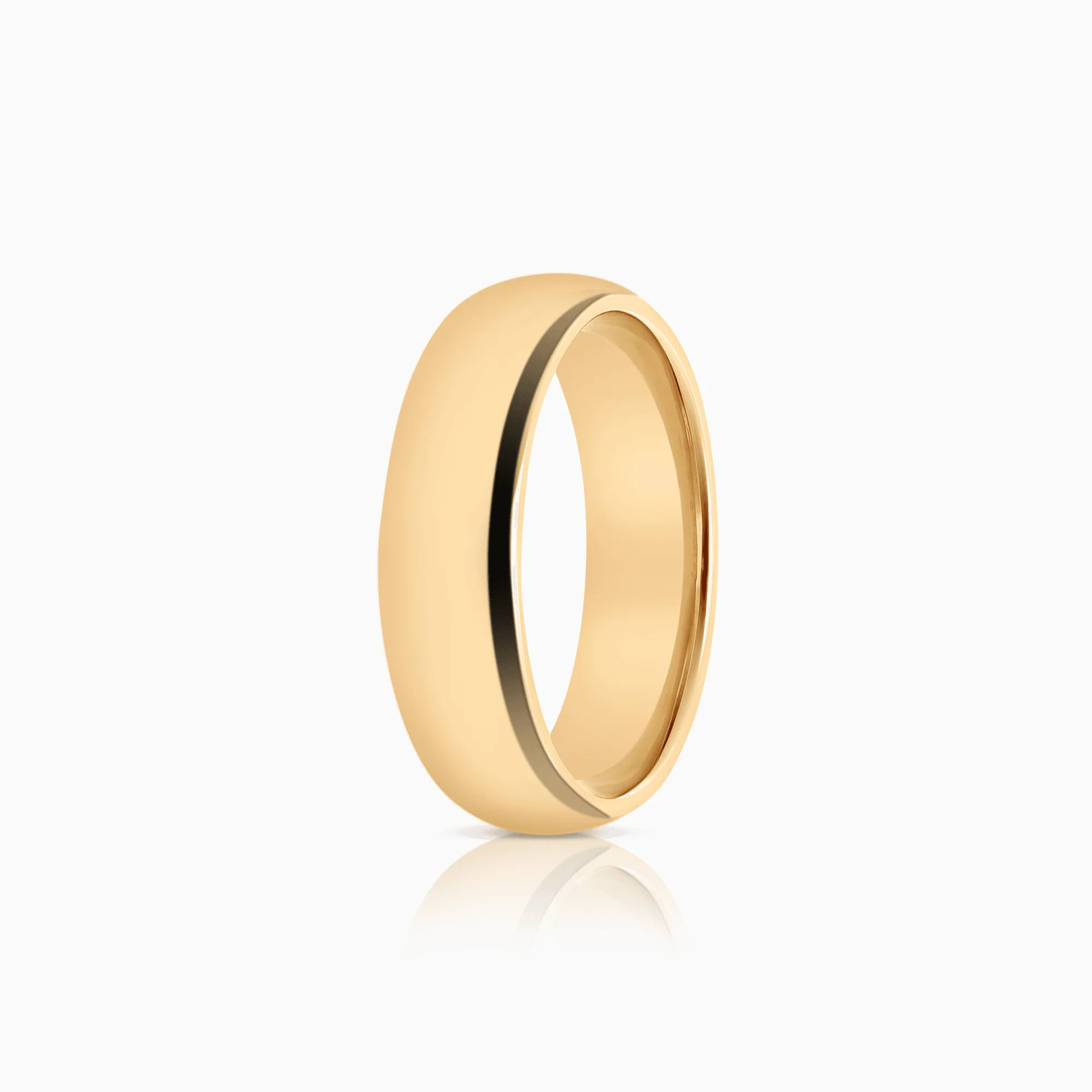 Schalins plain ring 4.80g 18K gold