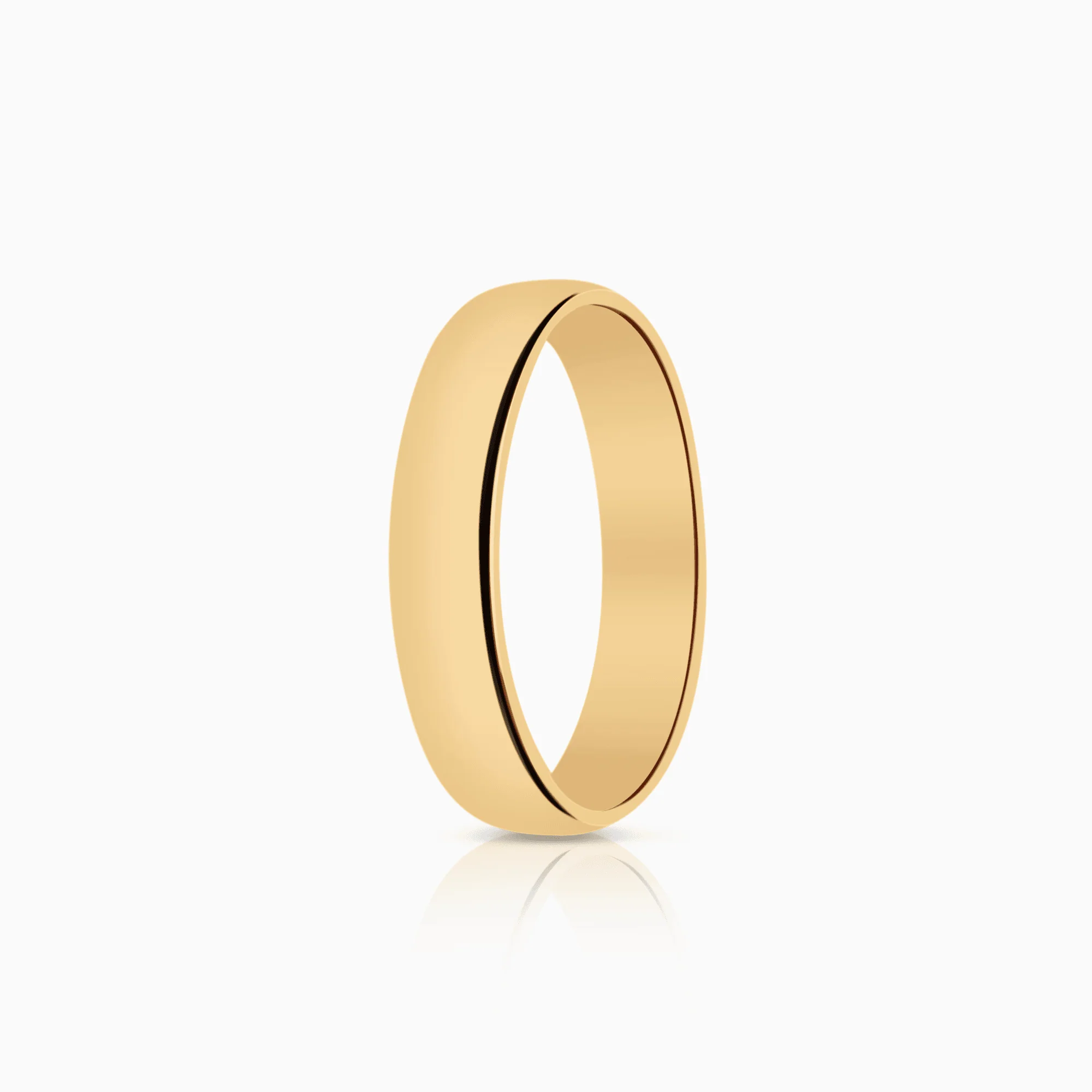 Schalins plain ring 4.83g 18K gold