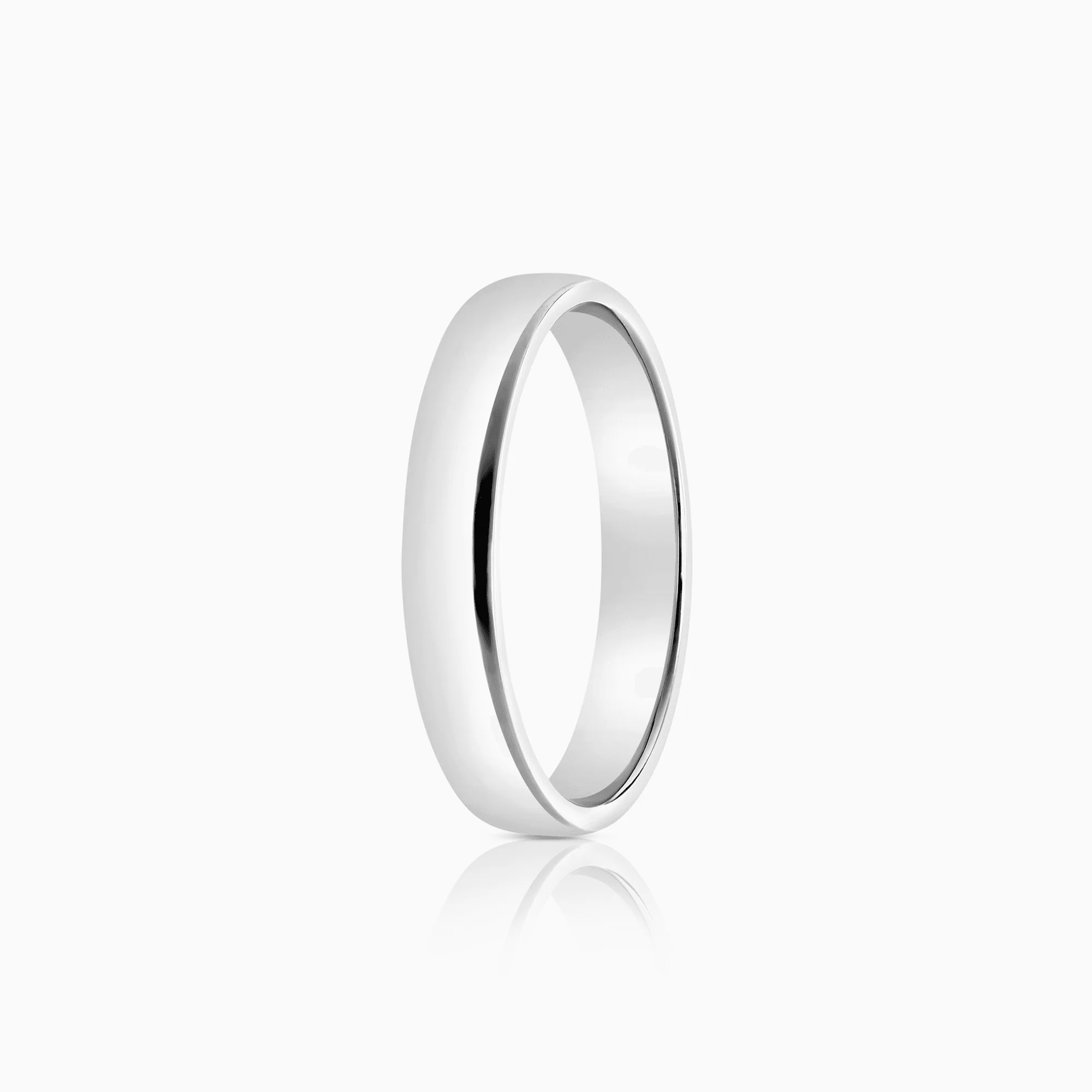Schalins plain ring 4.96g 18K white gold
