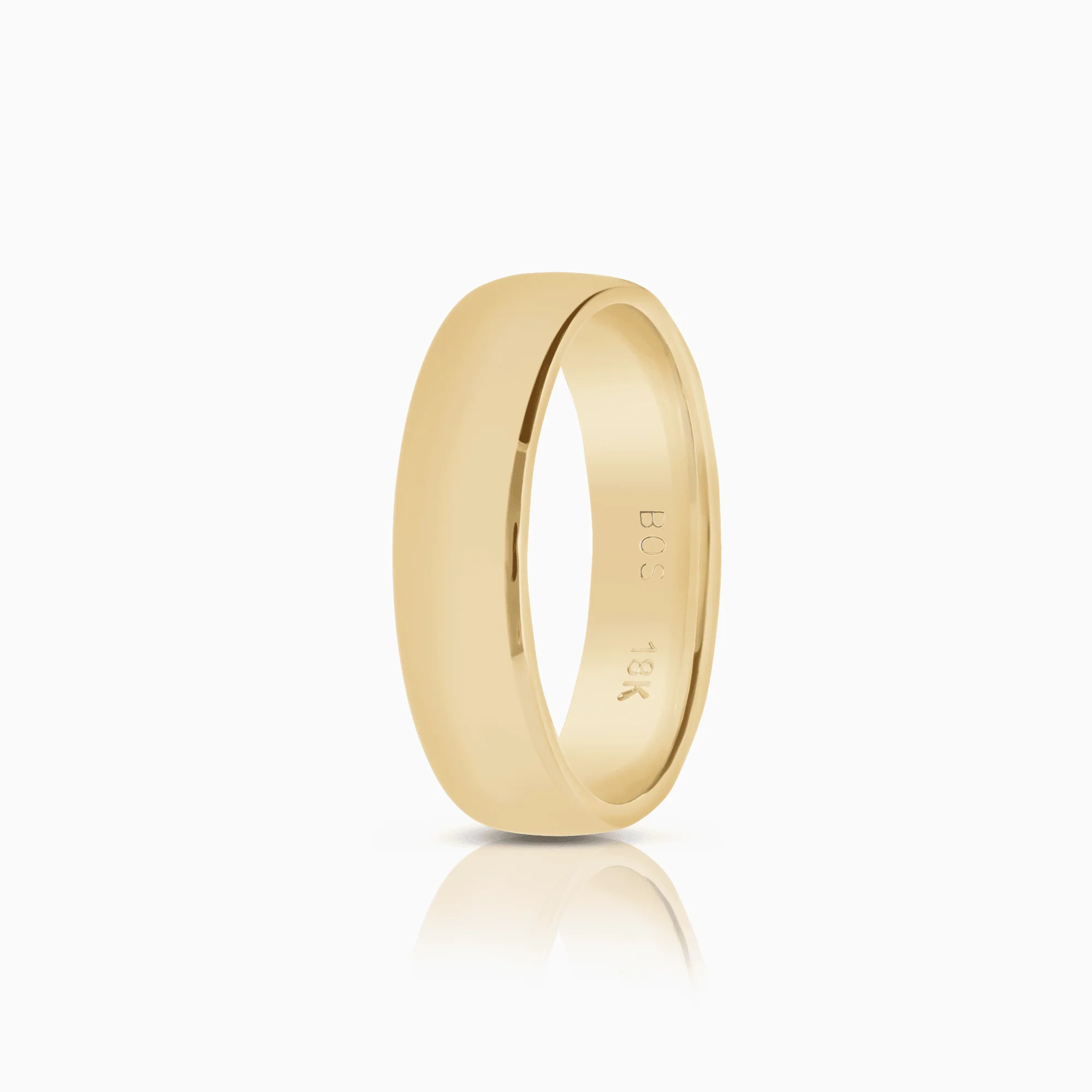 Schalins plain ring 4.98g 18K gold