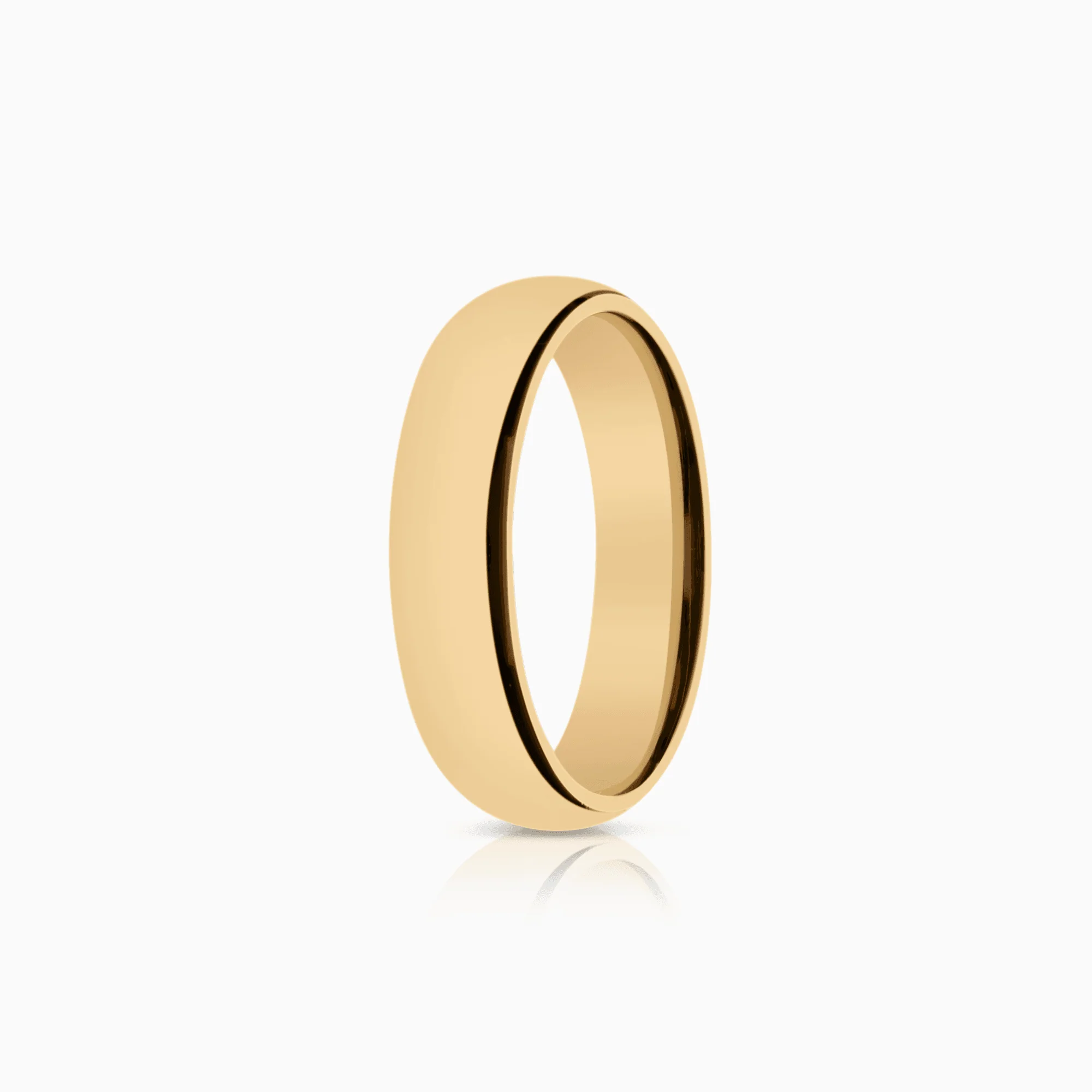 Schalins plain ring 5.14g 18K gold