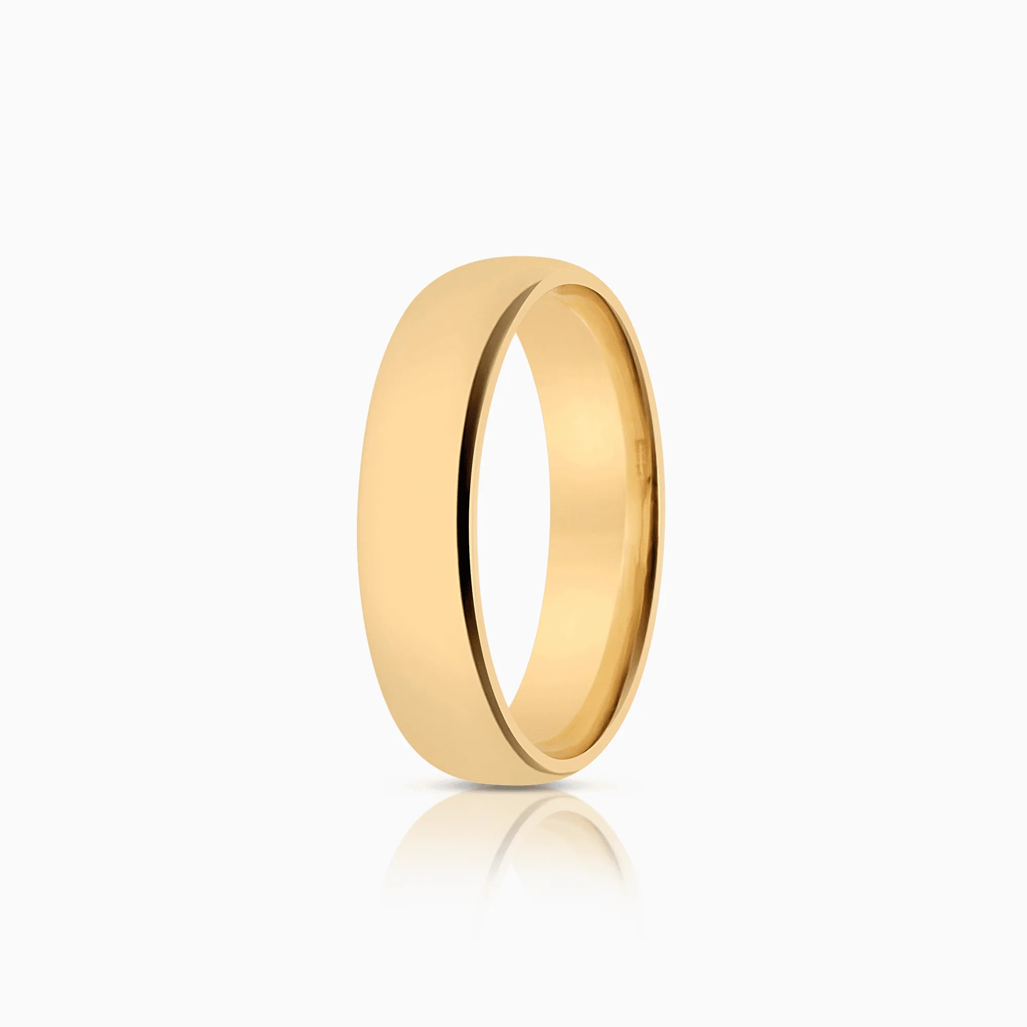 Schalins plain ring 5.23g 18K gold