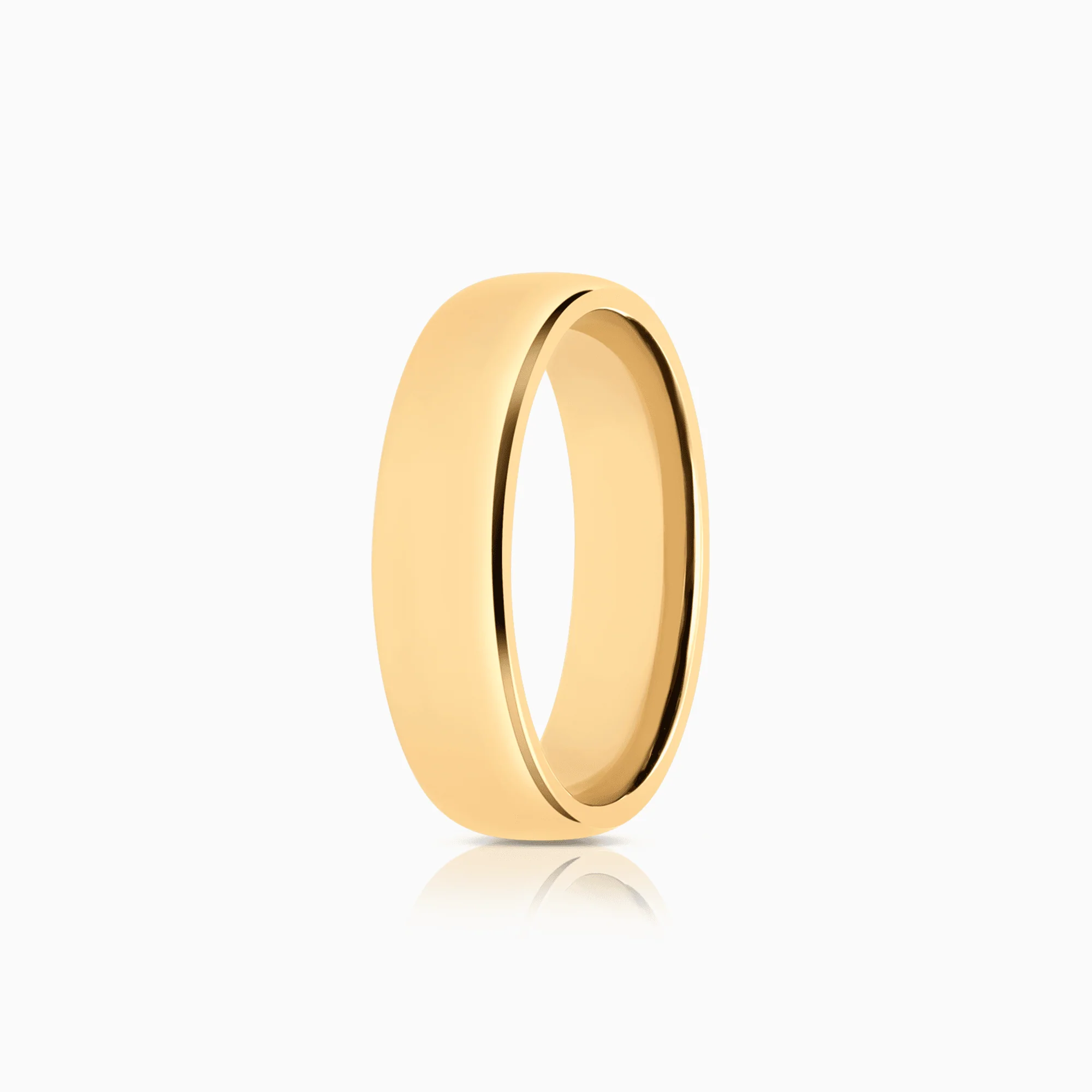Schalins plain ring 5.42g 18K gold
