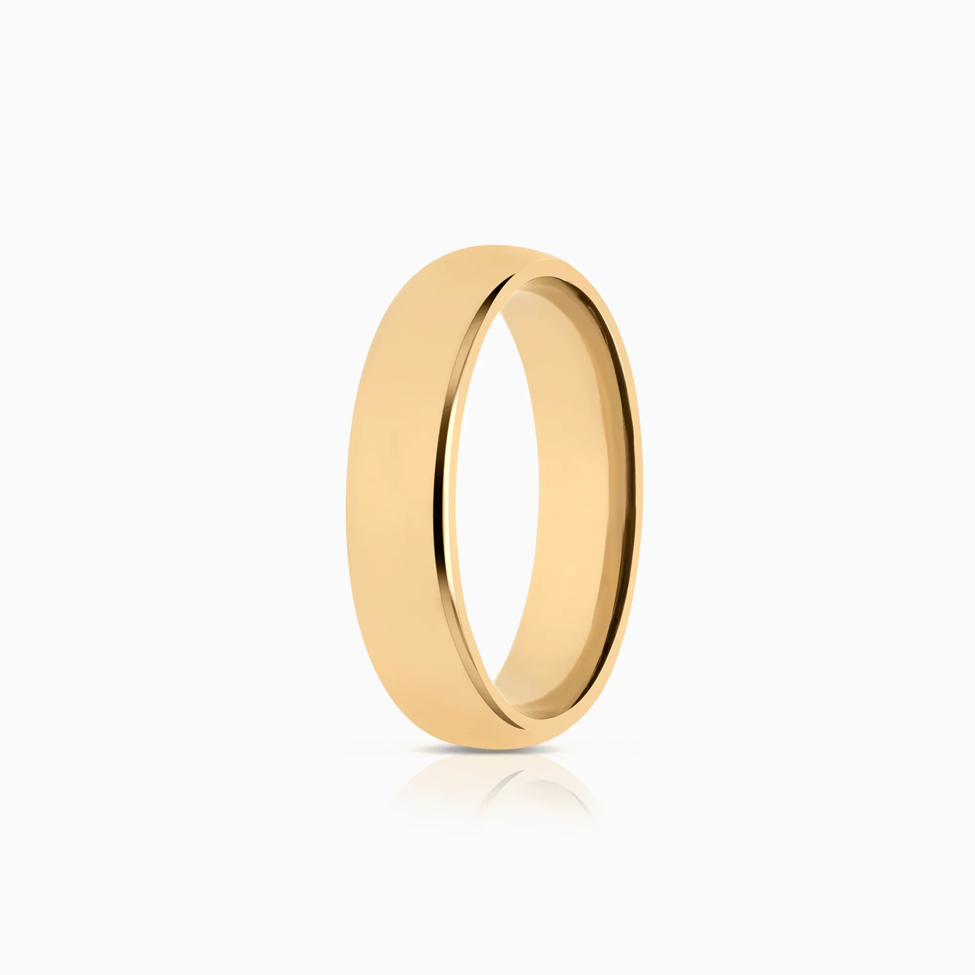 Schalins plain ring 5.48g 18K gold