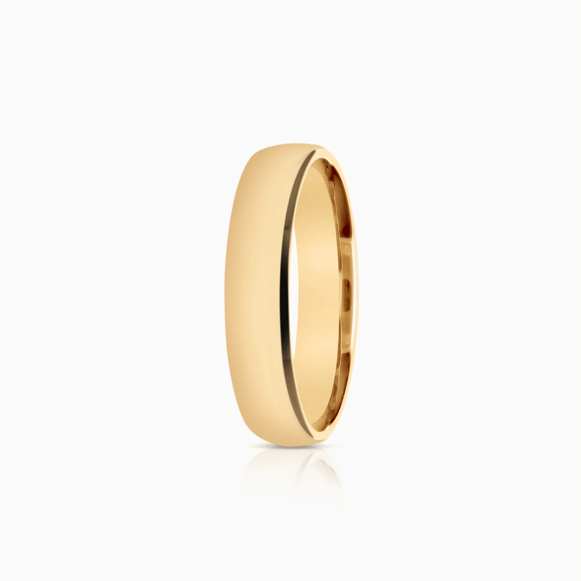 Schalins plain ring 5.52g 18K gold
