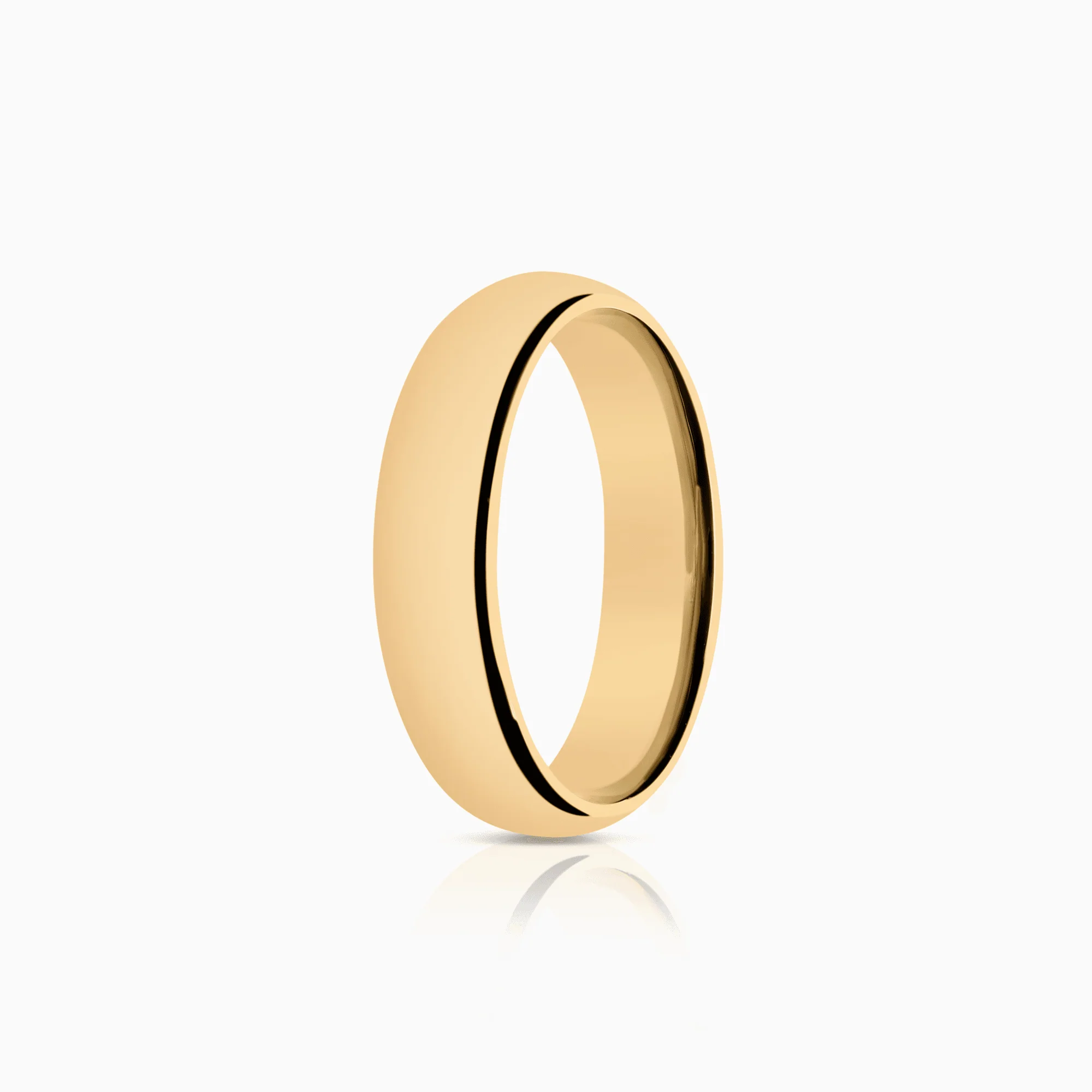 Schalins plain ring 5.70g 18K gold