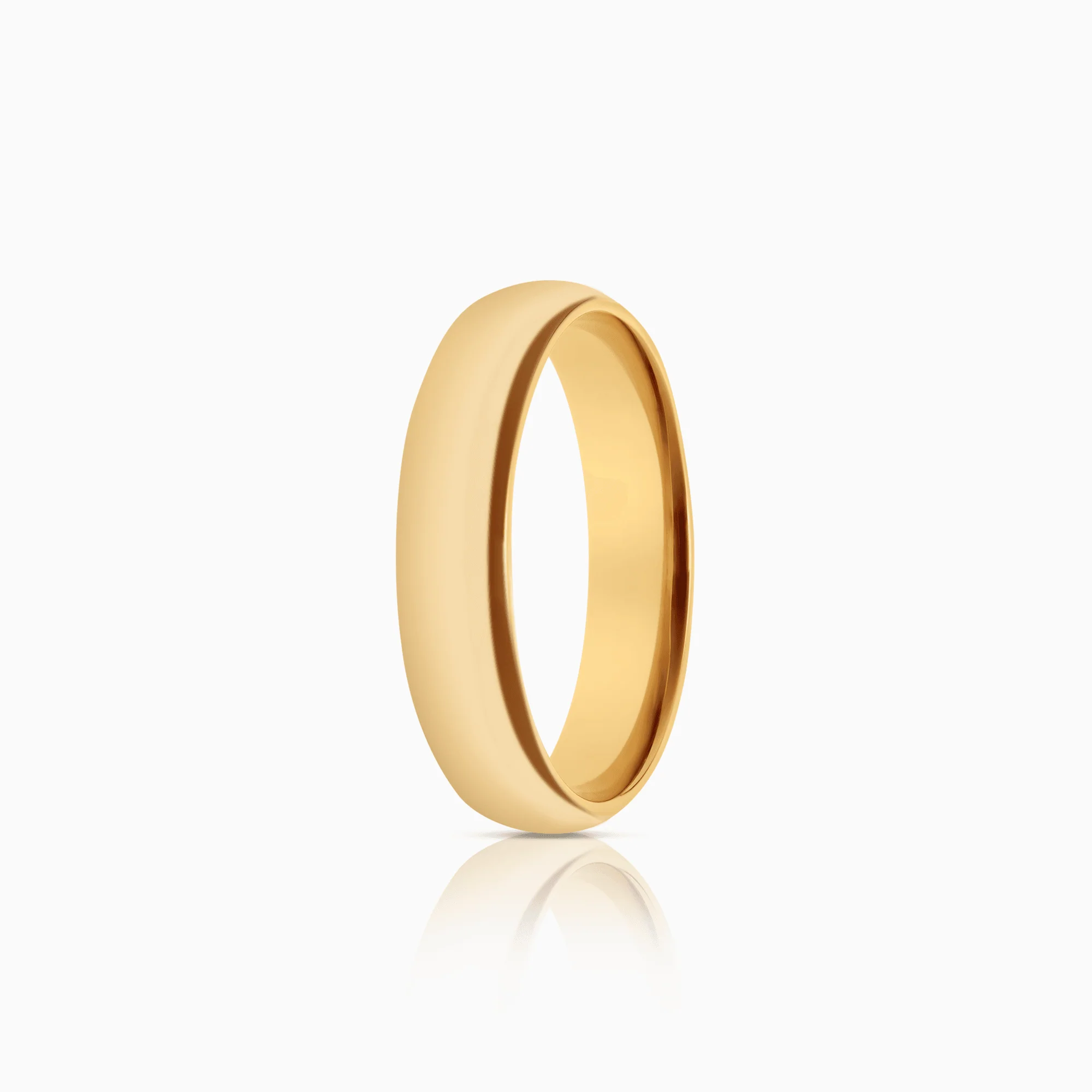Schalins plain ring 5.95g 18K gold