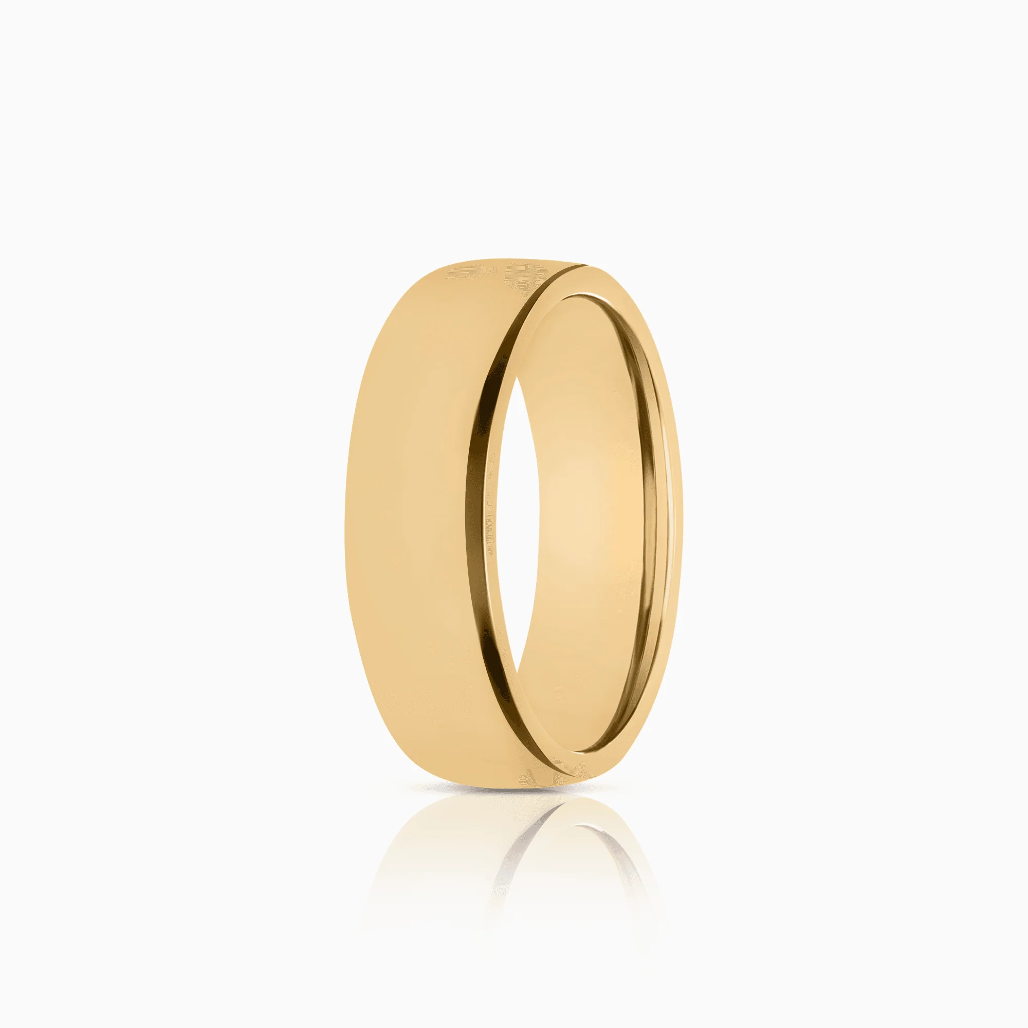 Schalins plain ring 7.50g 18K gold