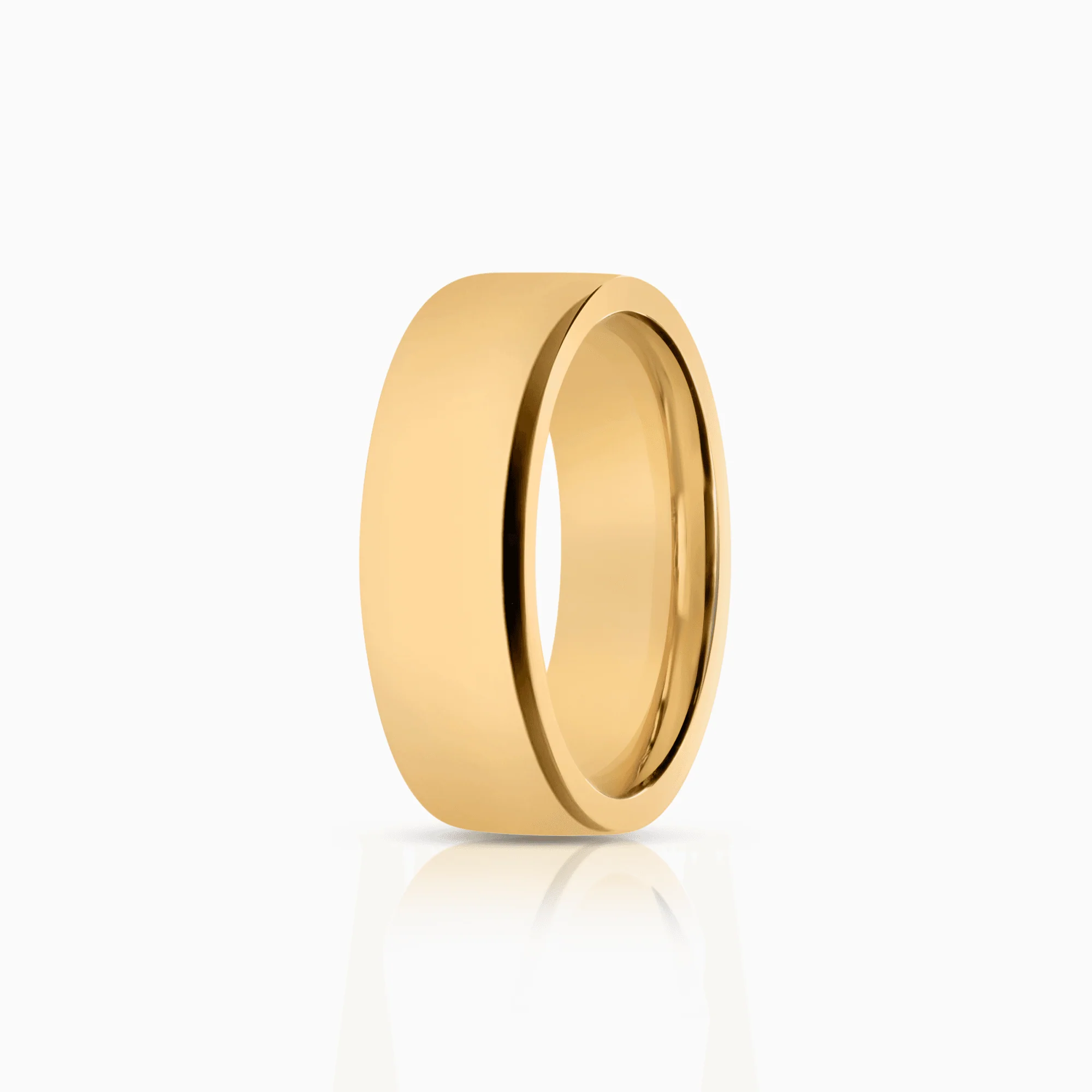 Schalins plain ring 7.66g 18K gold