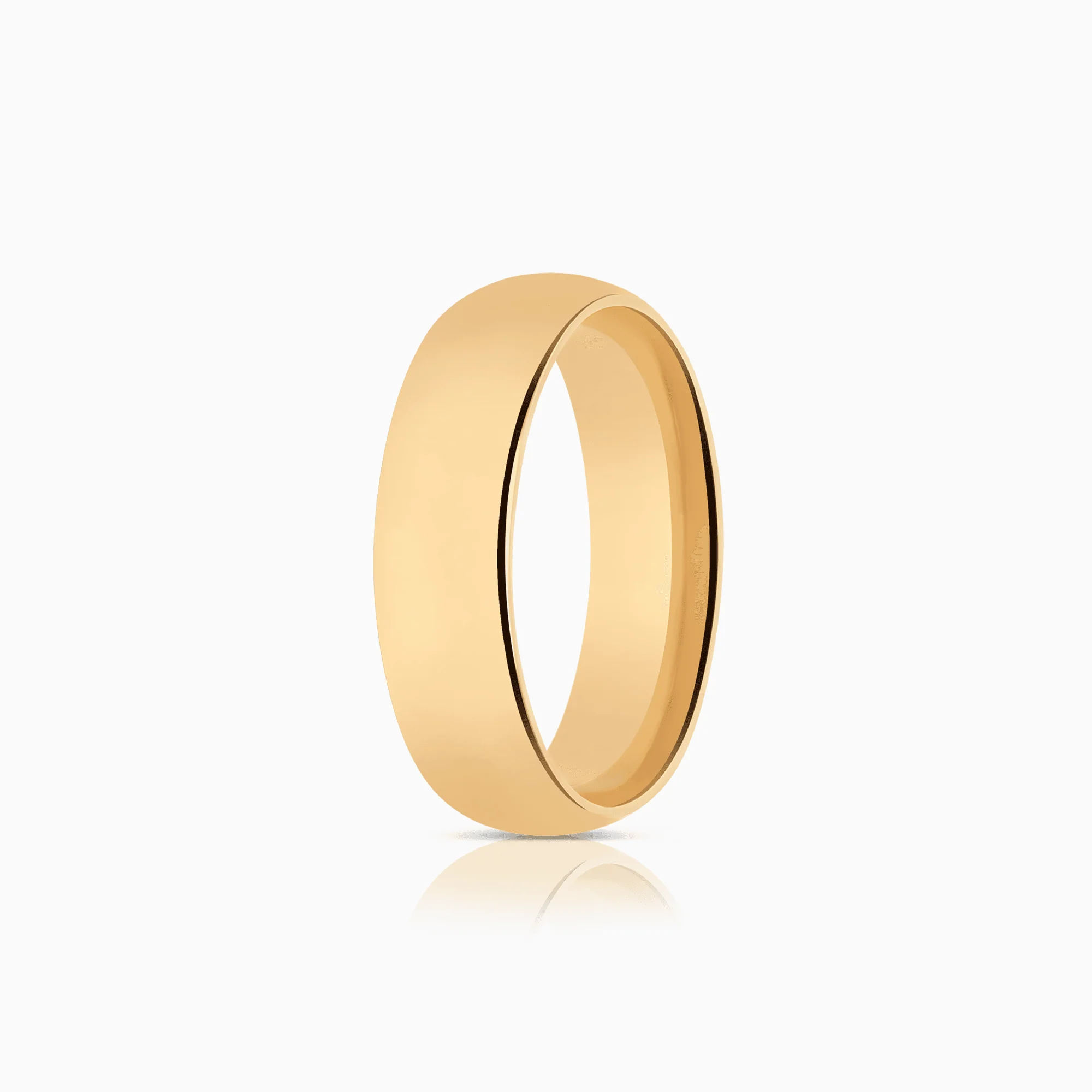 Schalins plain ring 8.05g 18K gold