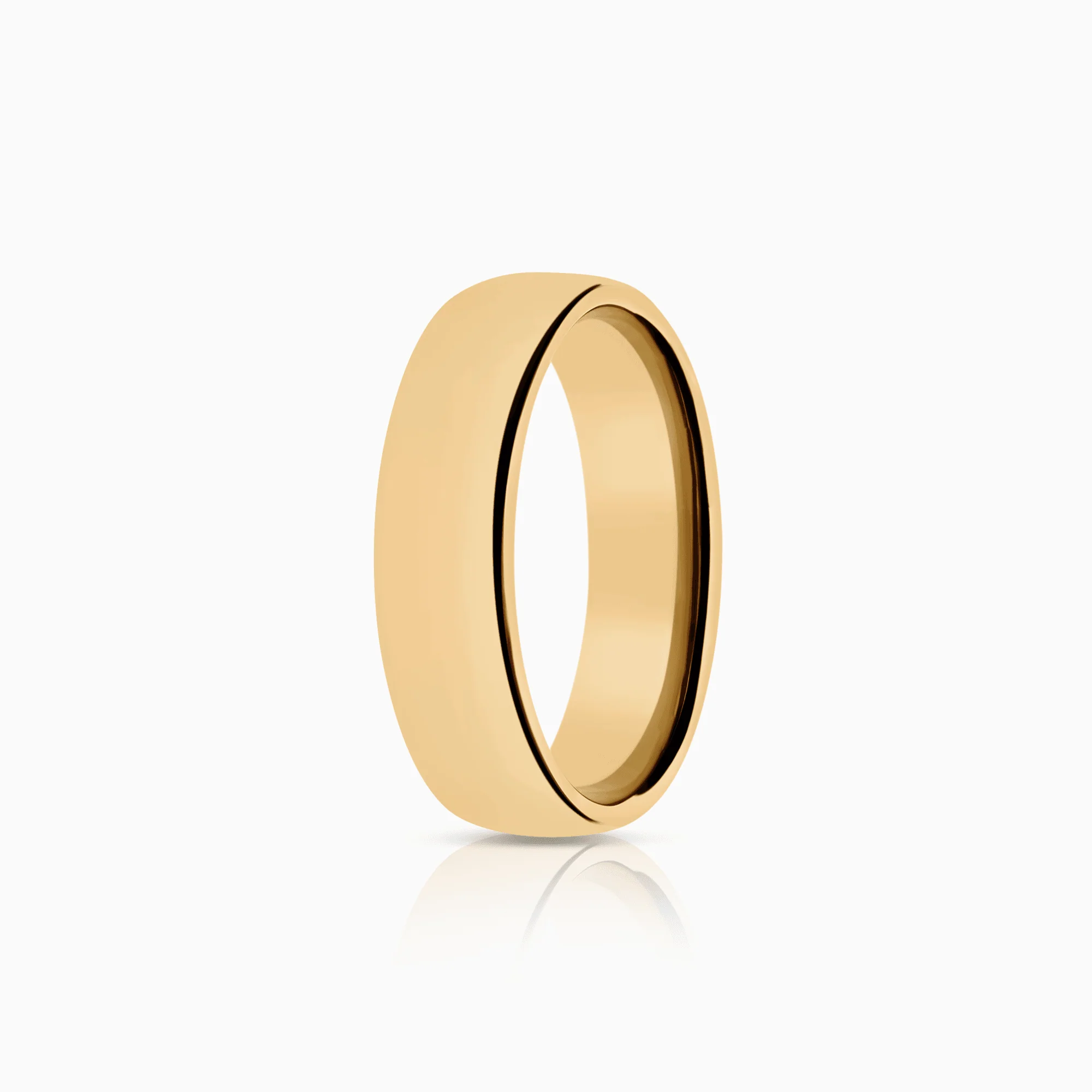Schalins plain ring 8.21g 18K gold
