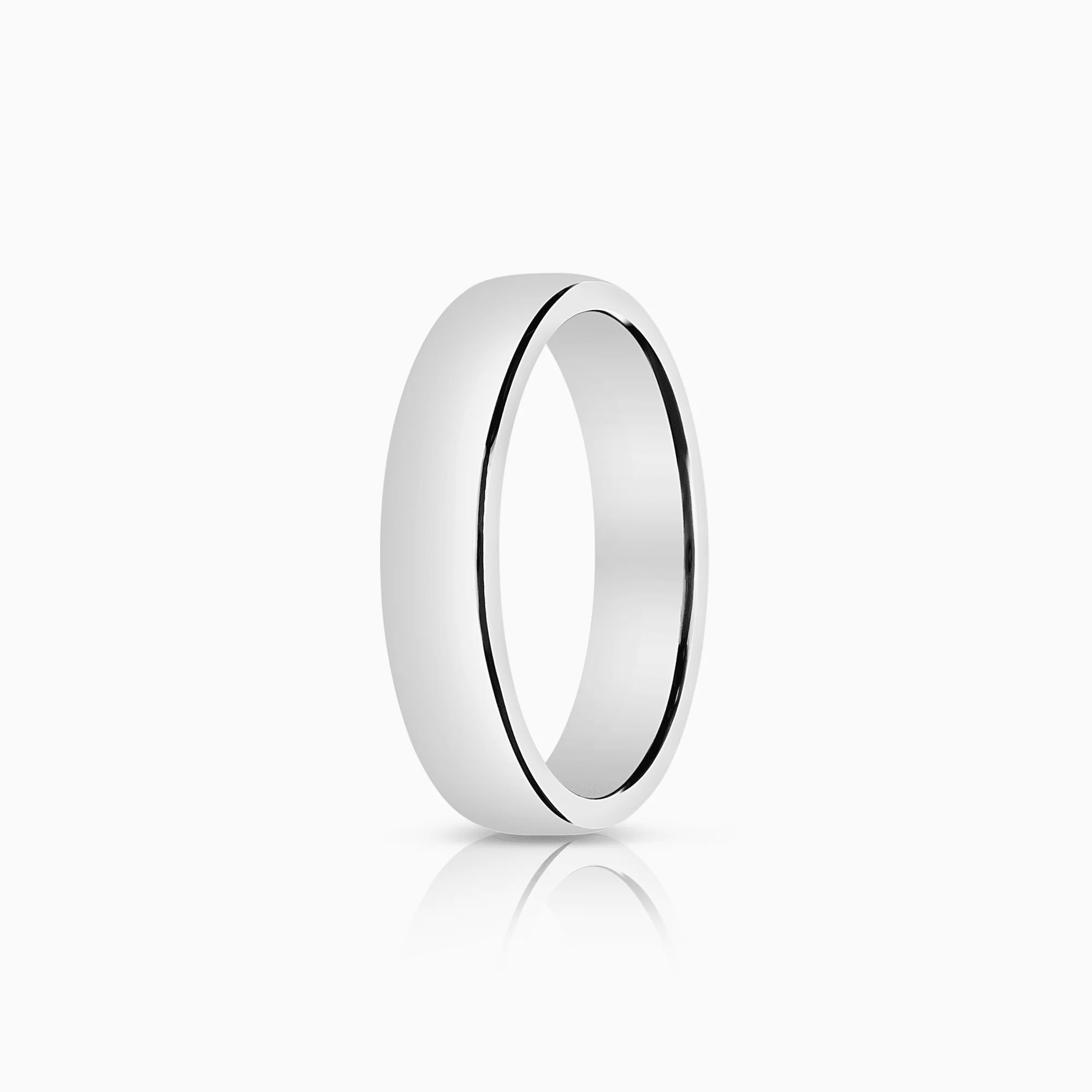 Schalins plain ring 8.70g 18K white gold
