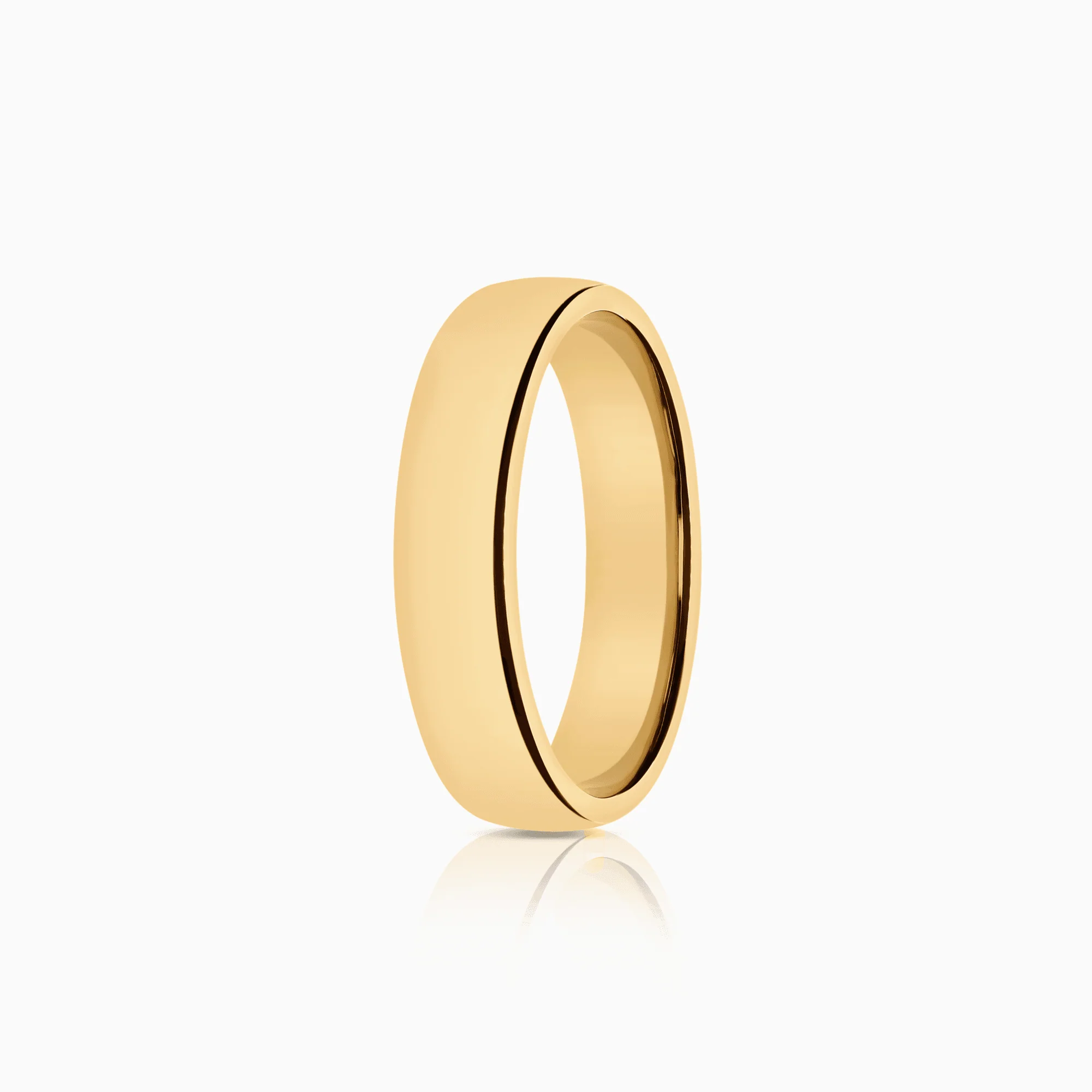 Schalins plain ring 8.83g 18K gold