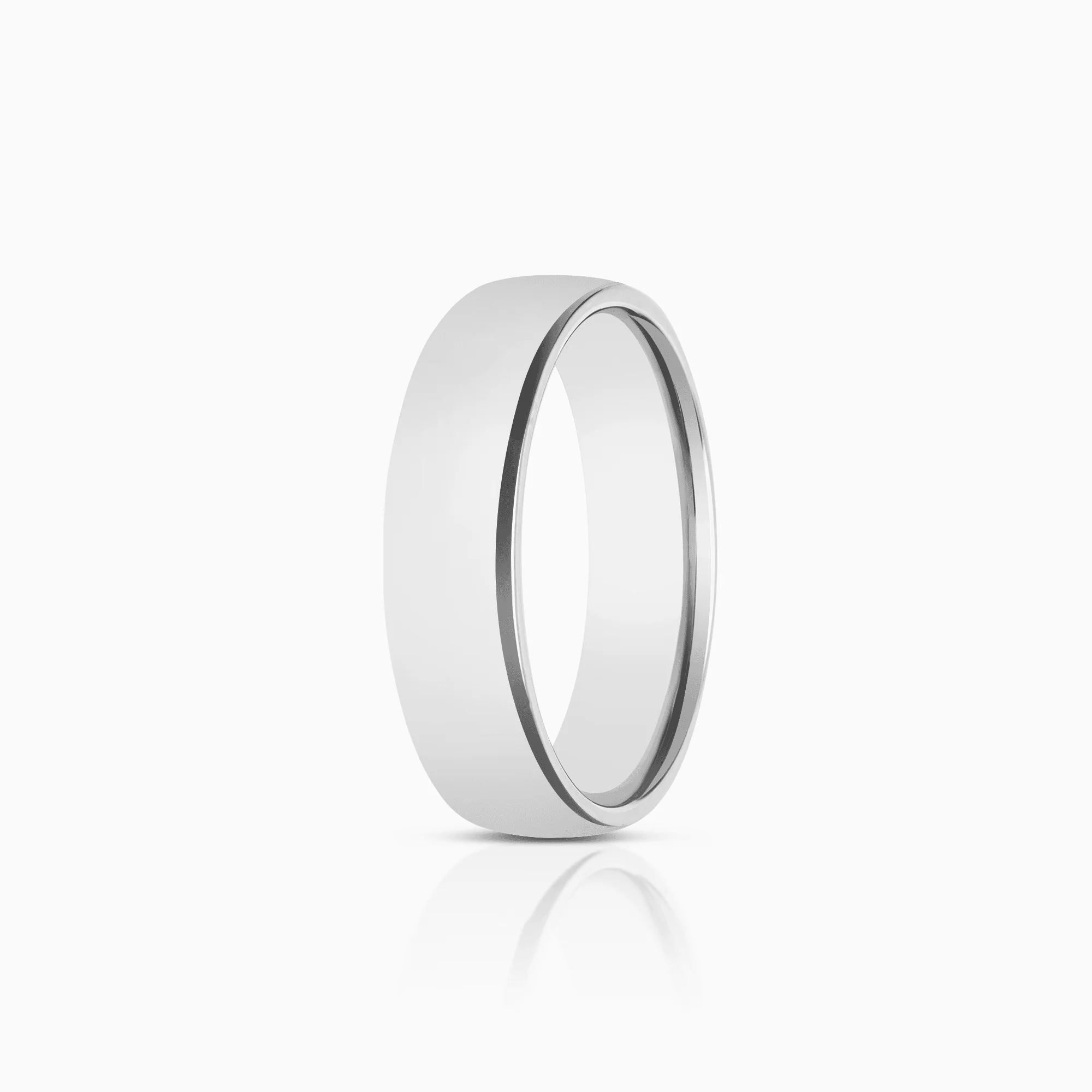 Schalins plain ring 9.28g 18K white gold