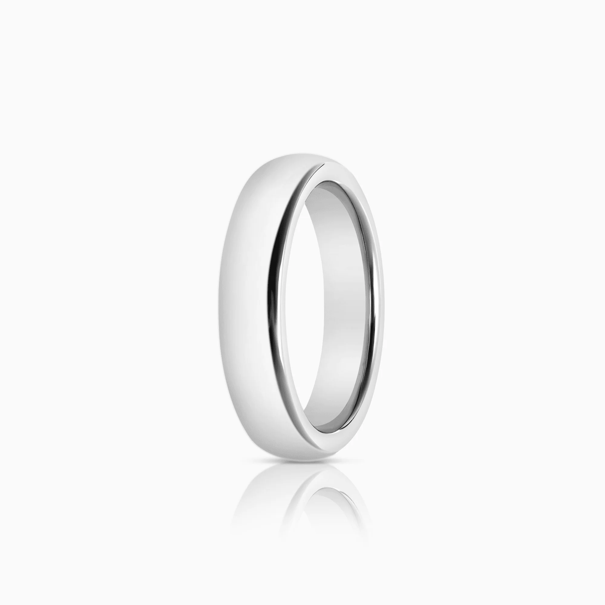 Schalins plain ring 9.32g 18K white gold
