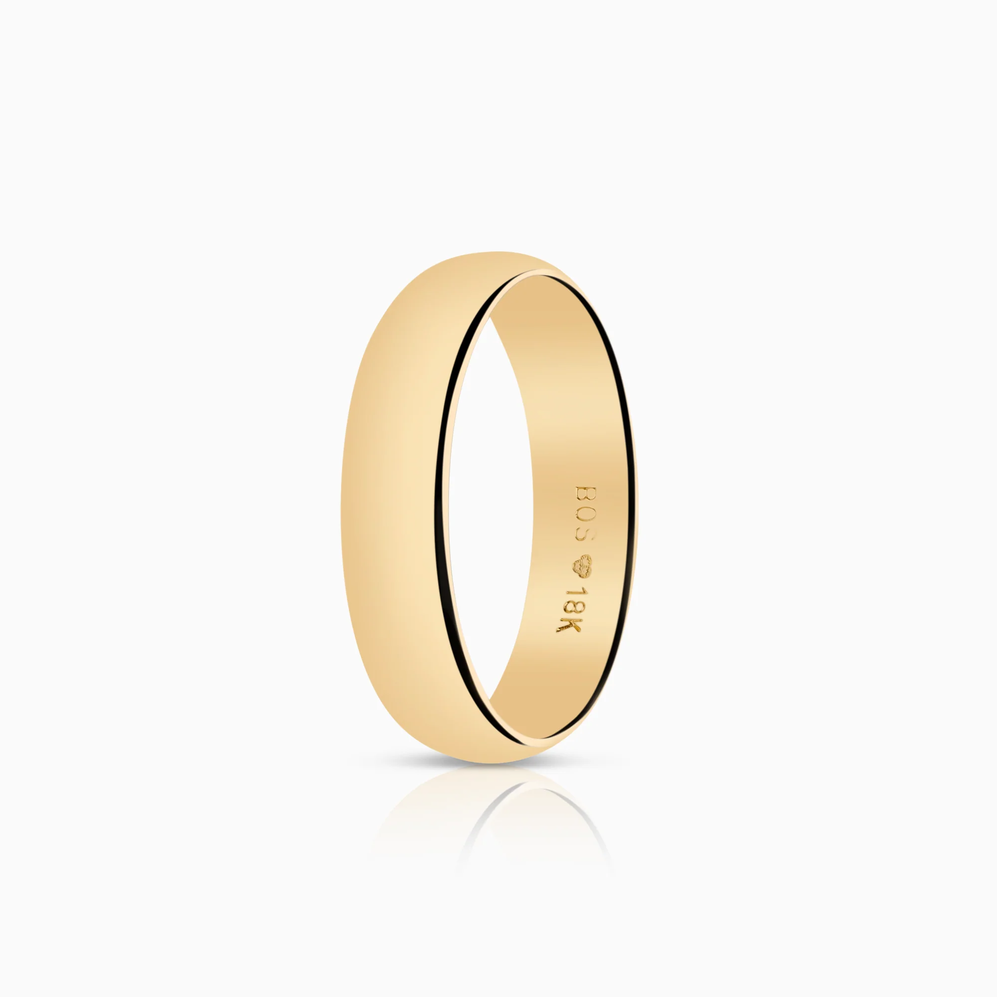 Plain ring Schalins 4.94g 18K gold