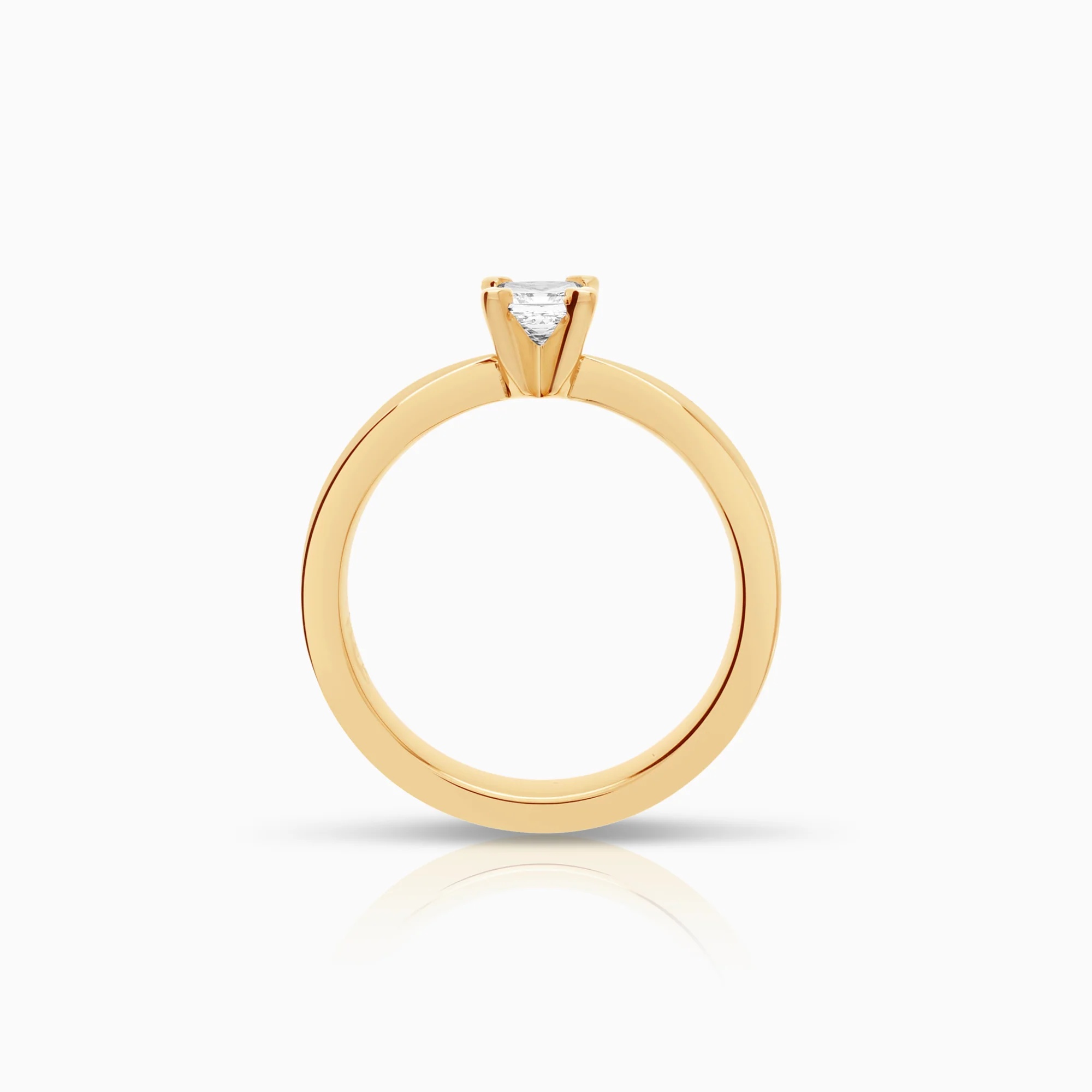 Schalins solitaire ring 0.30ct 18K gold - Image 2