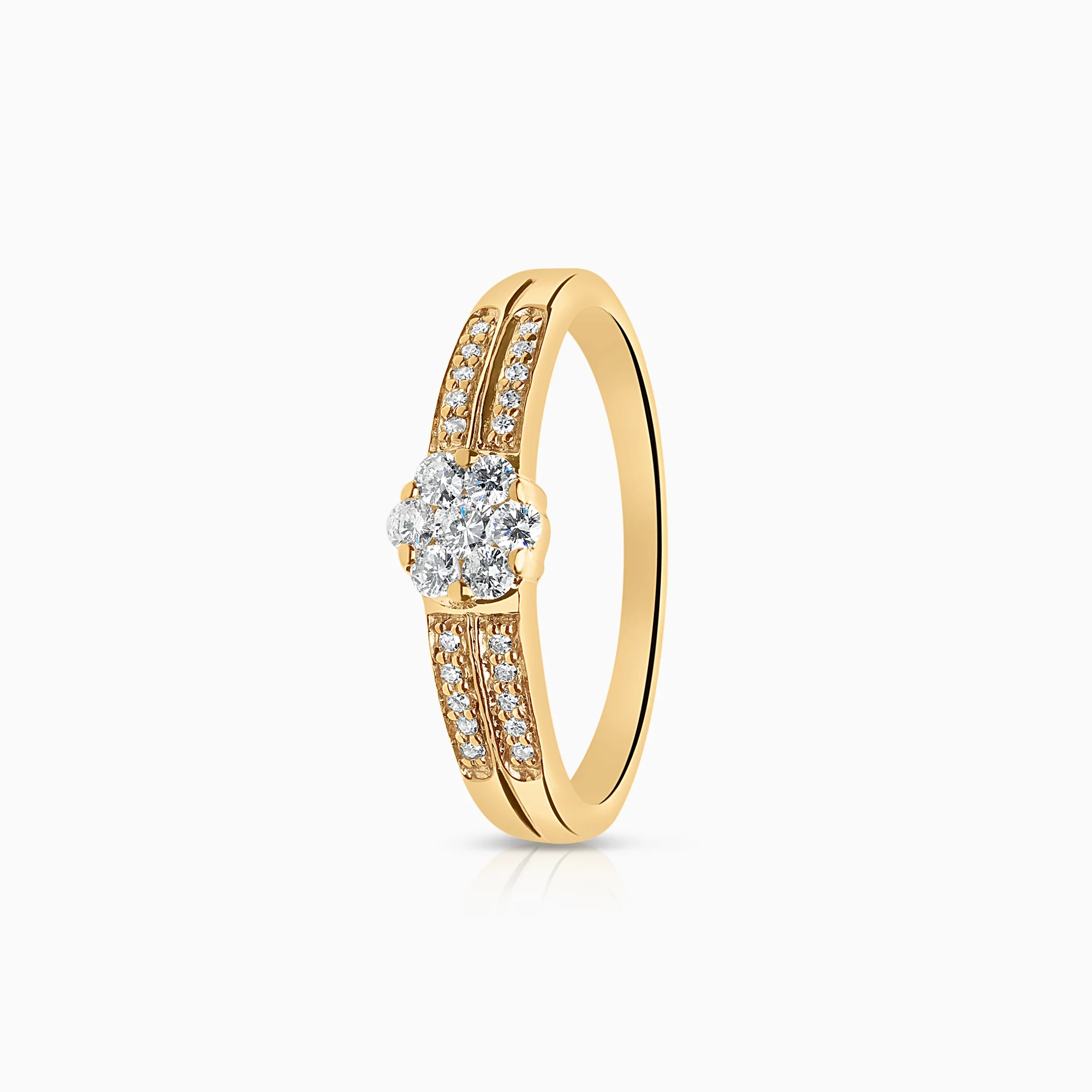 Diamond Ring 0.25ct 18K Gold