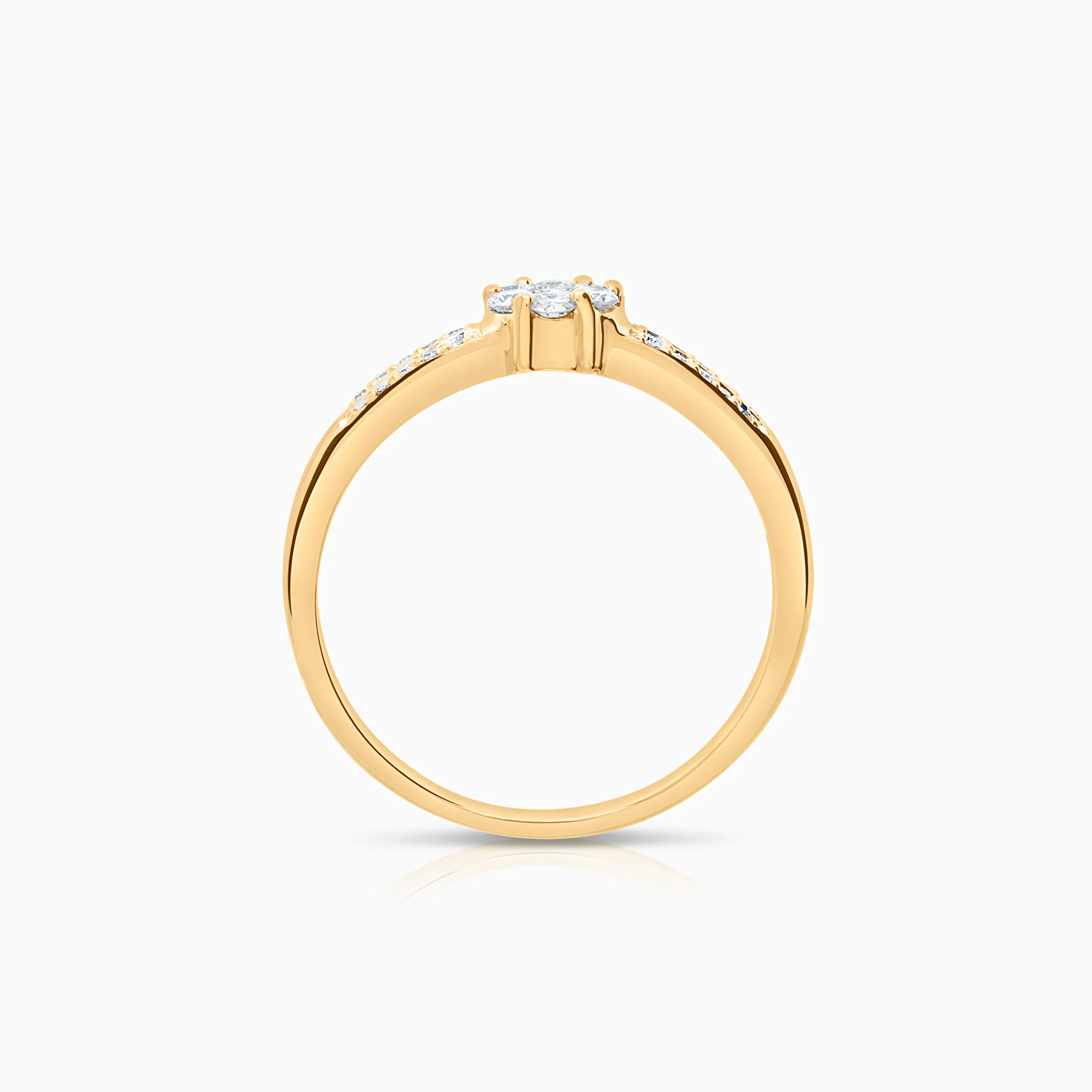Diamond Ring 0.25ct 18K Gold - Image 2