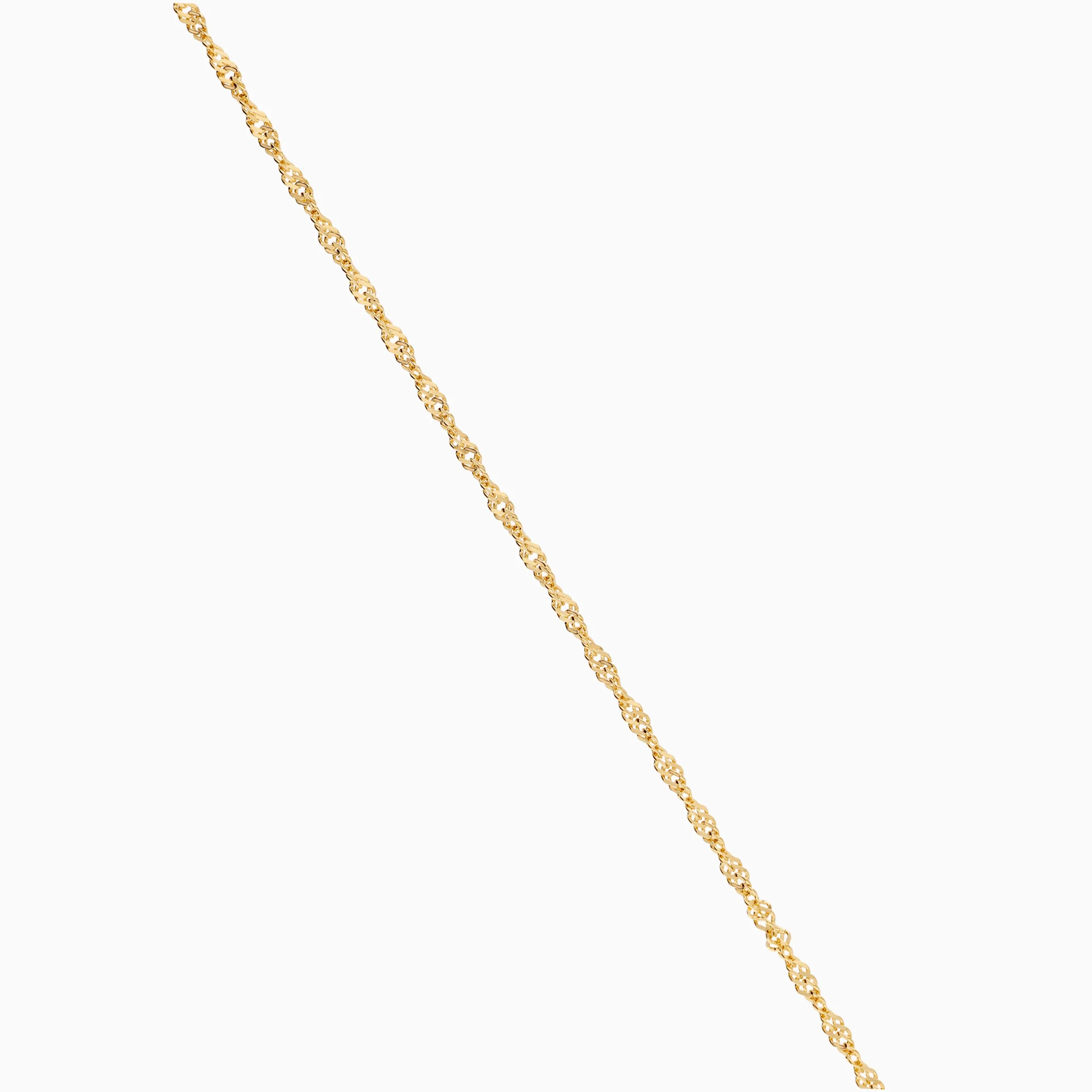 Singapore bracelet 1.36g 18K gold