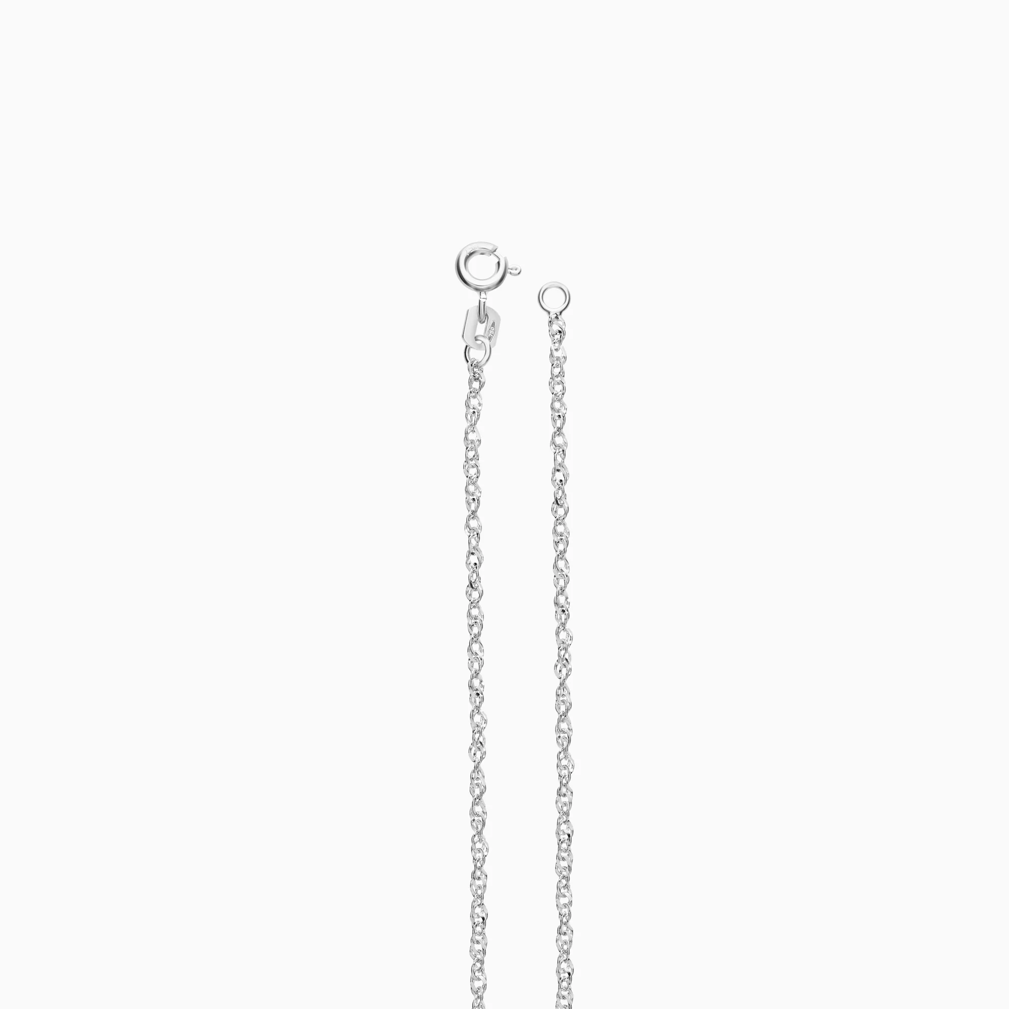 Singapore bracelet 1.28g 18K white gold - Image 2