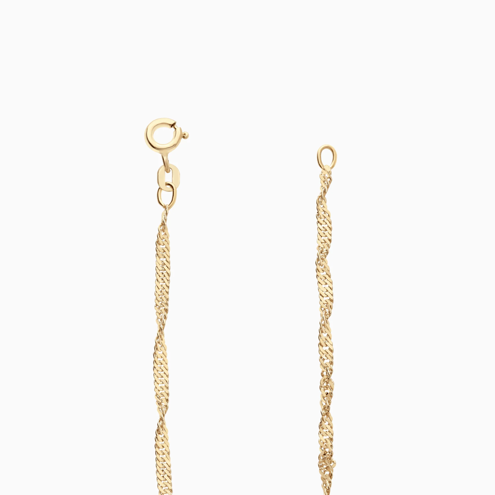Singapore bracelet 2.18g 18K gold - Image 2