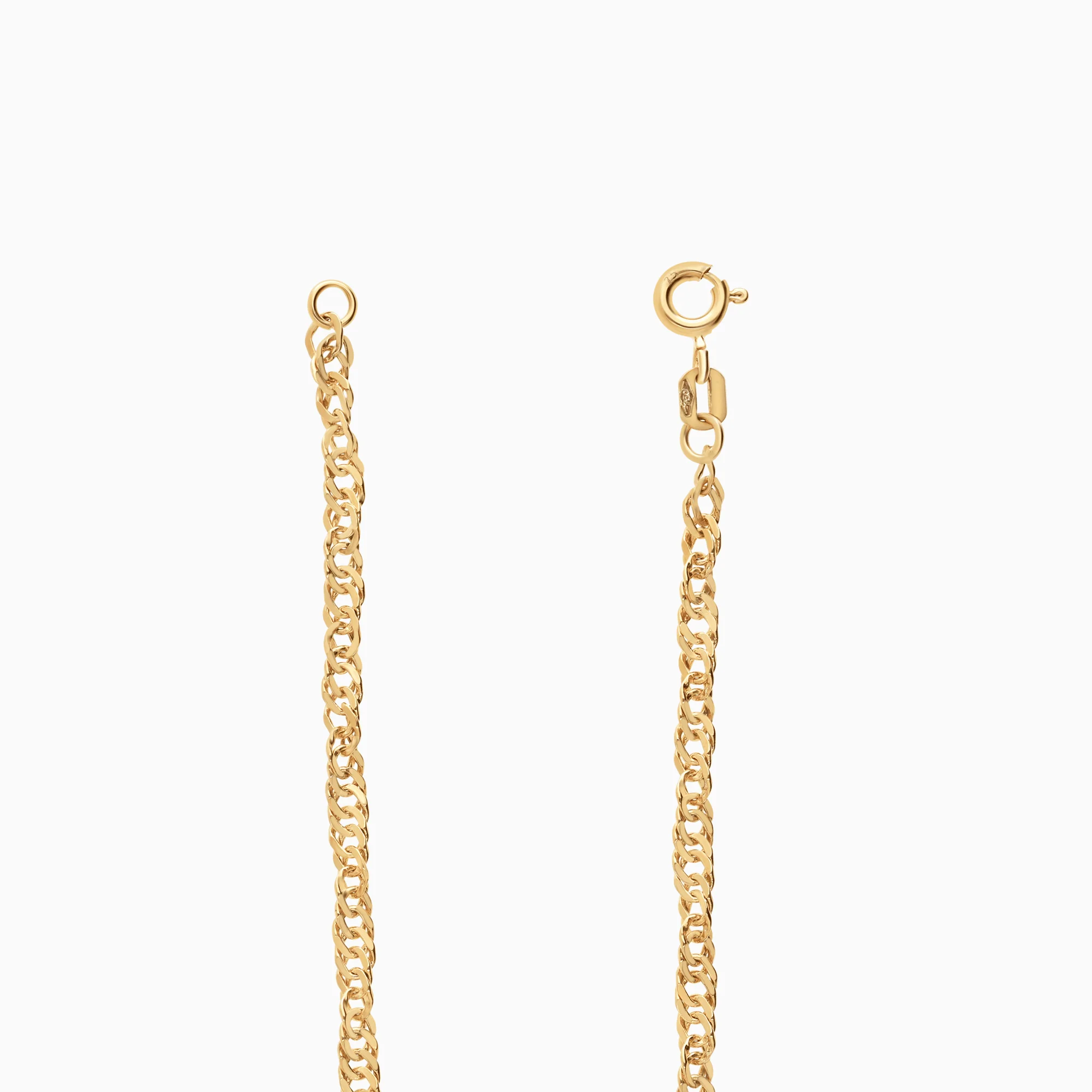 Singapore bracelet 3.0g 18K gold - Image 2