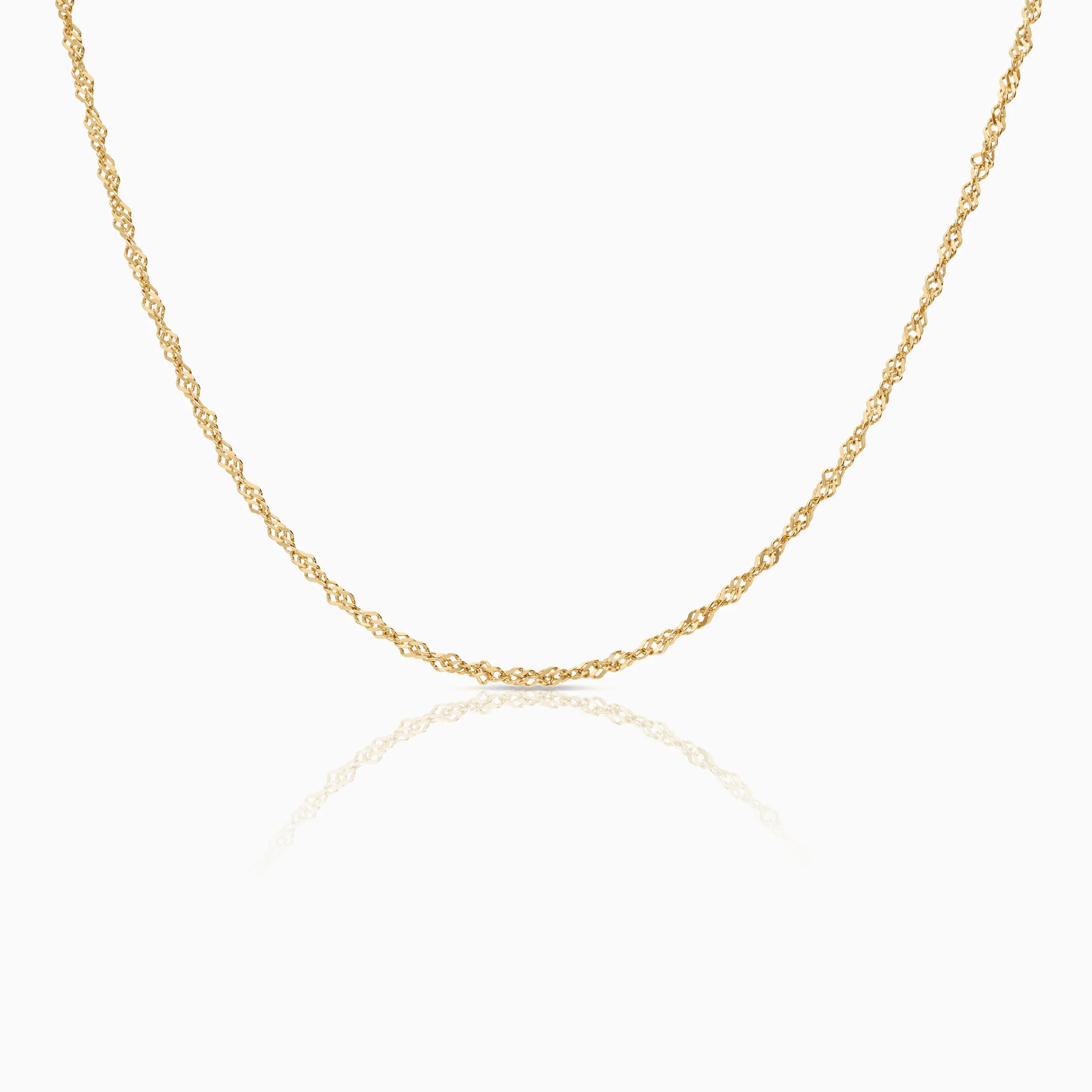 Singapore chain 4.0g 18K gold