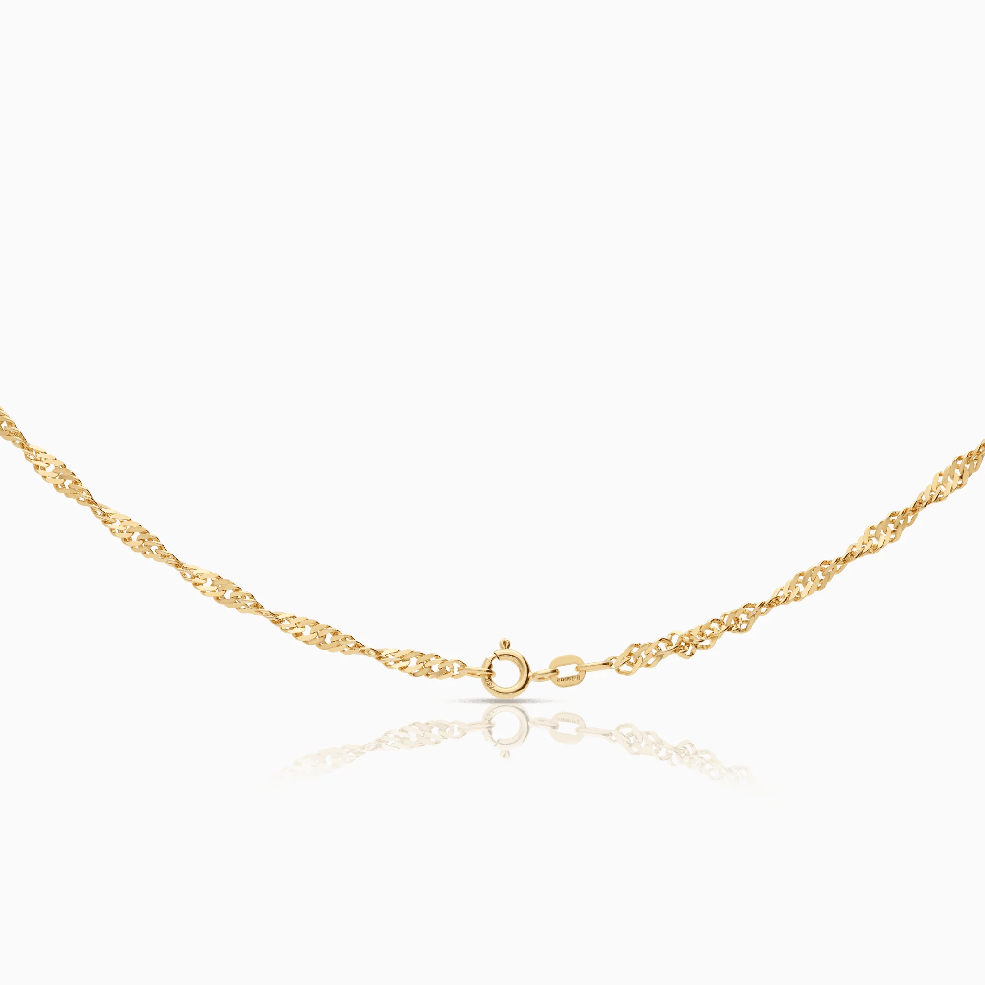 Singapore chain 7.06g 18K gold - Image 2