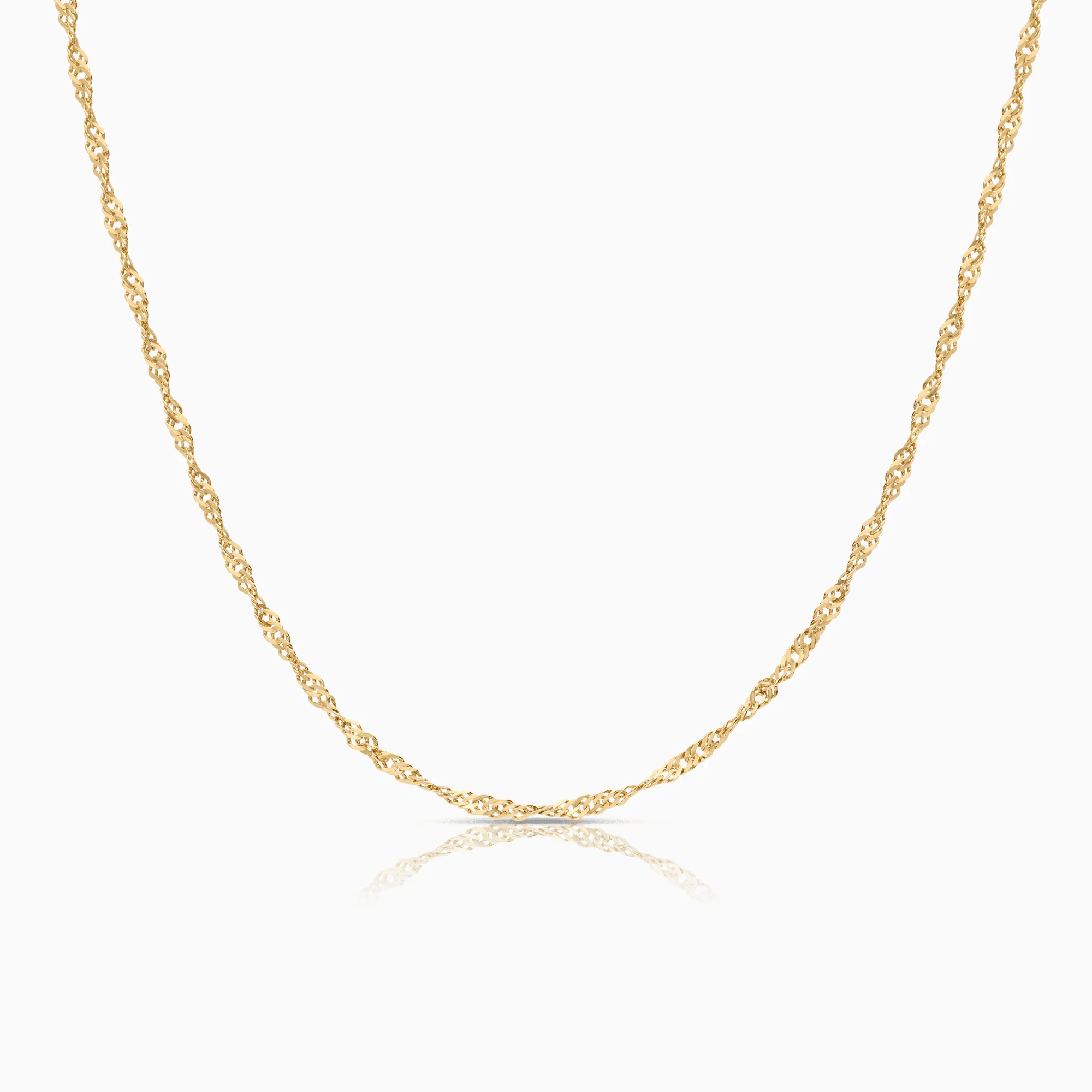 Singapore chain 3.98g 14K gold