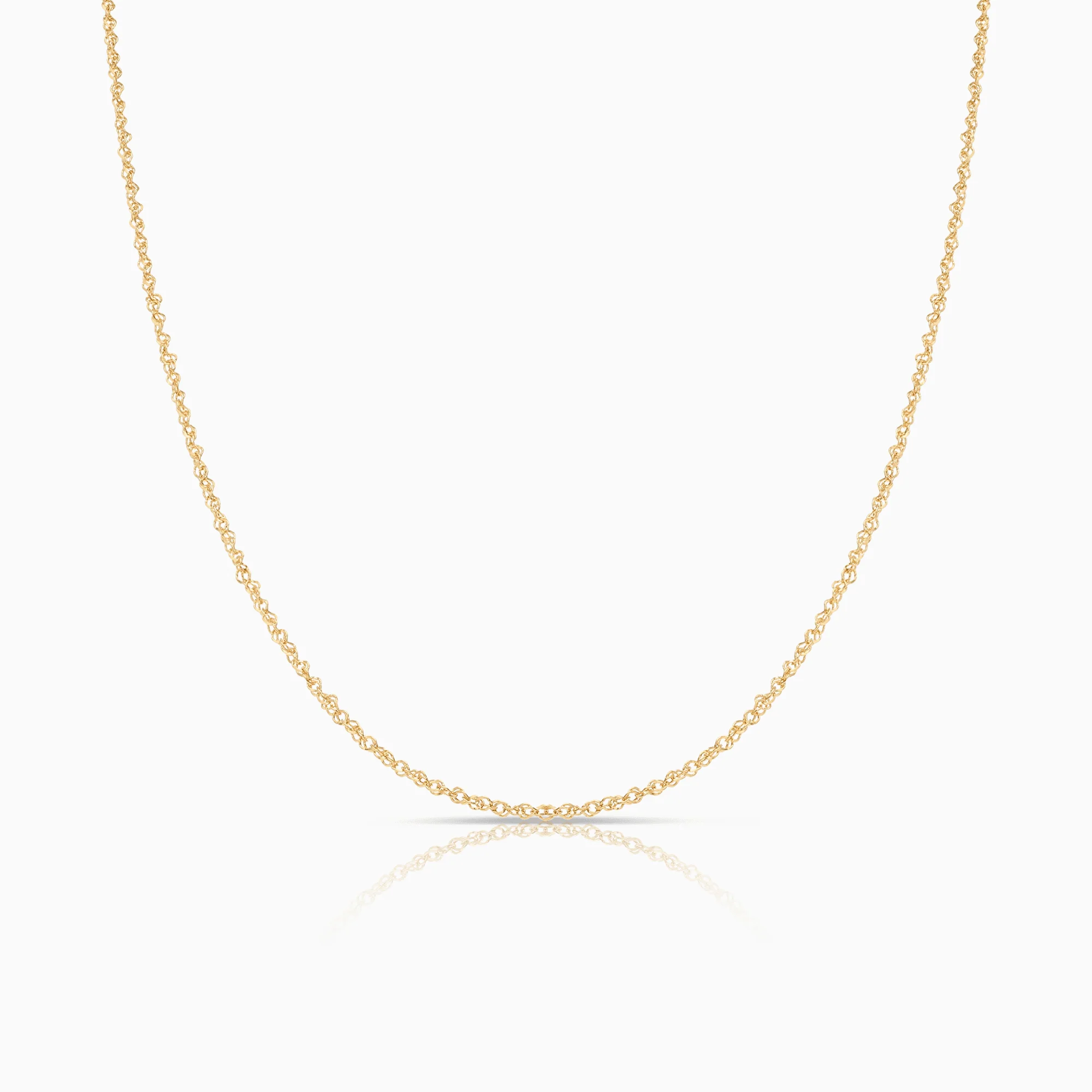 Singapore chain 37.5cm 18K gold