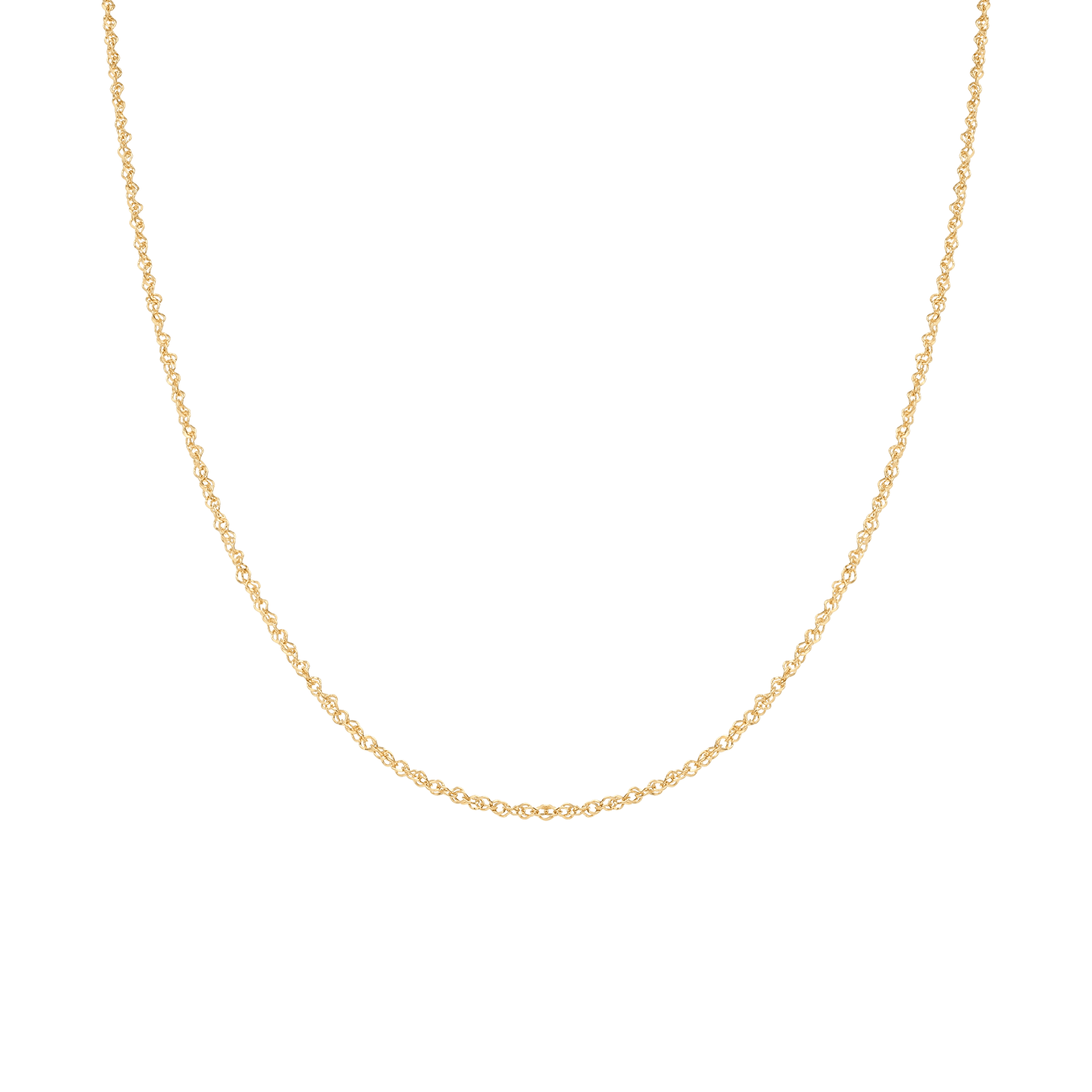 Singapore chain 37.5cm 18K gold - Image 2