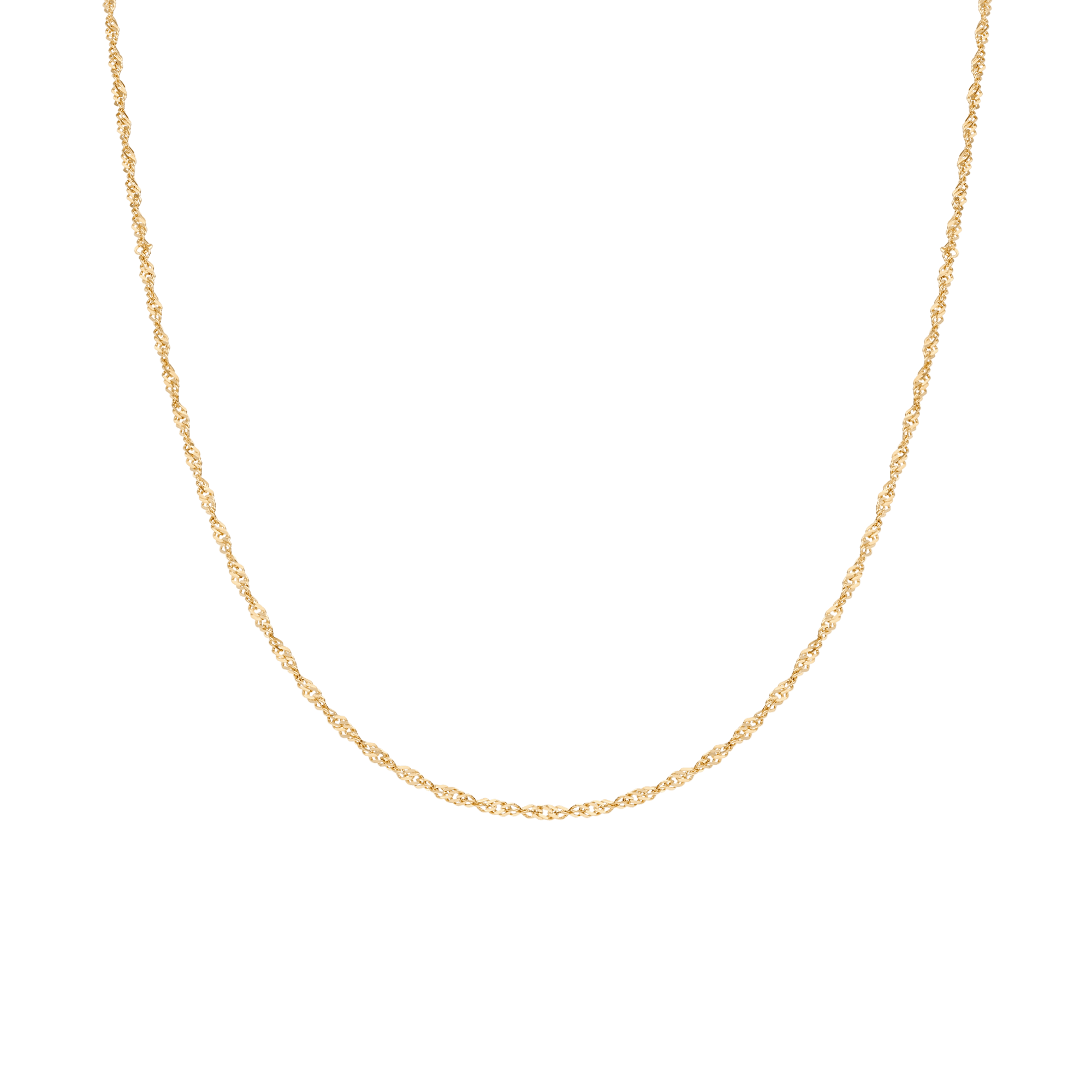 Singapore Chain 42cm 18K Gold - Image 2