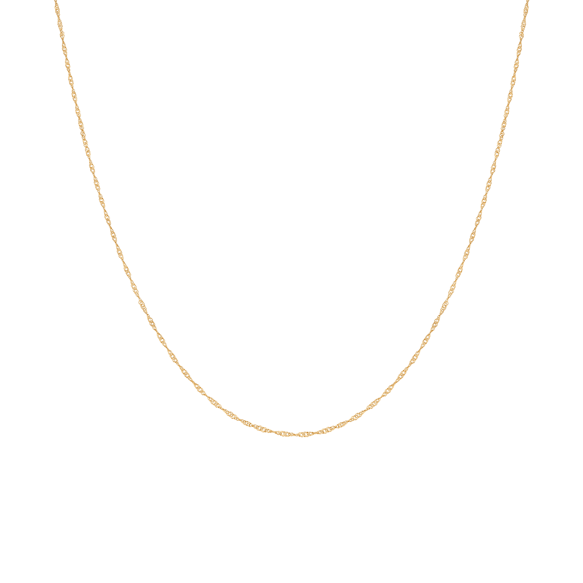 Singapore Chain 42cm 18K Gold - Image 2