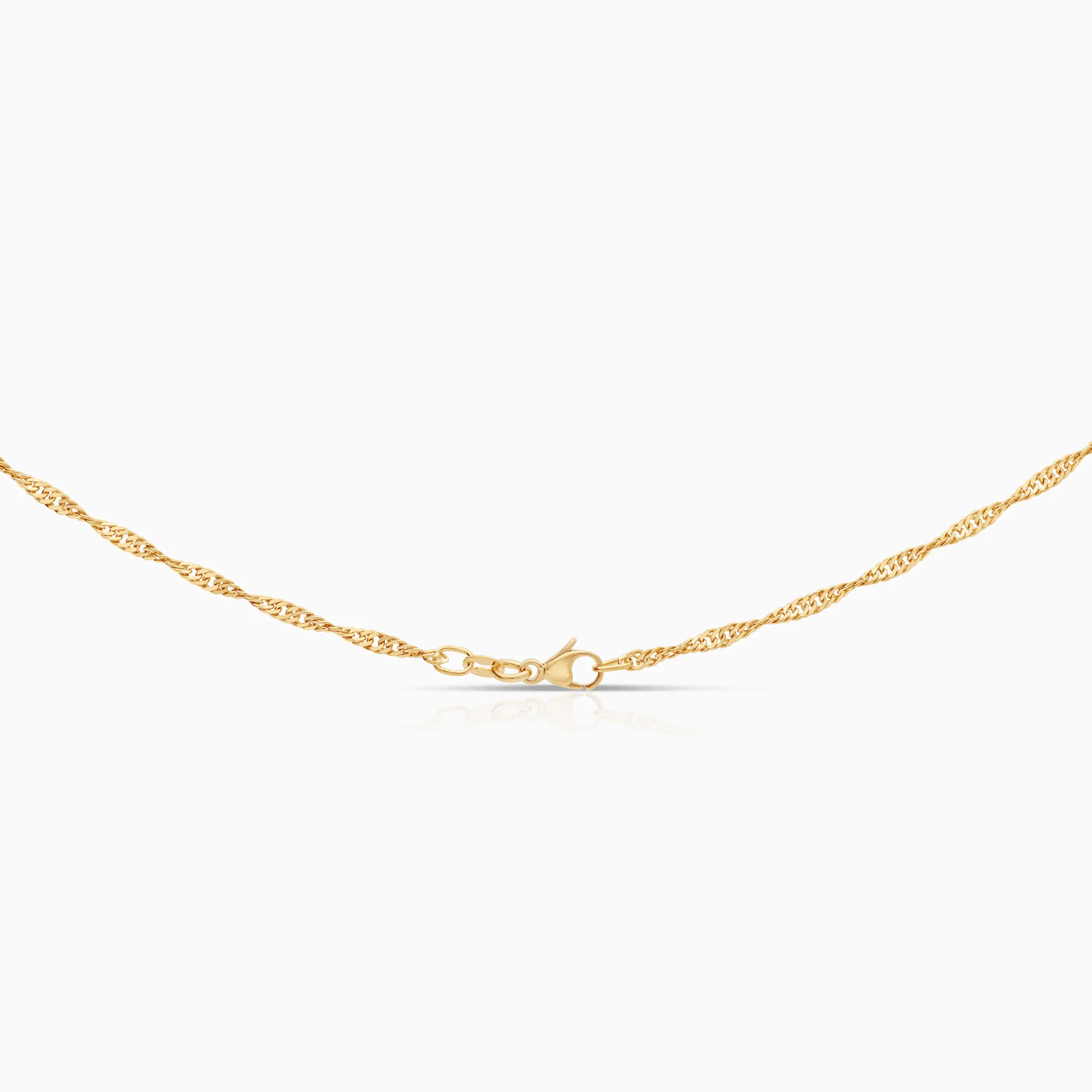 Singapore chain 6.59g 18K gold - Image 2