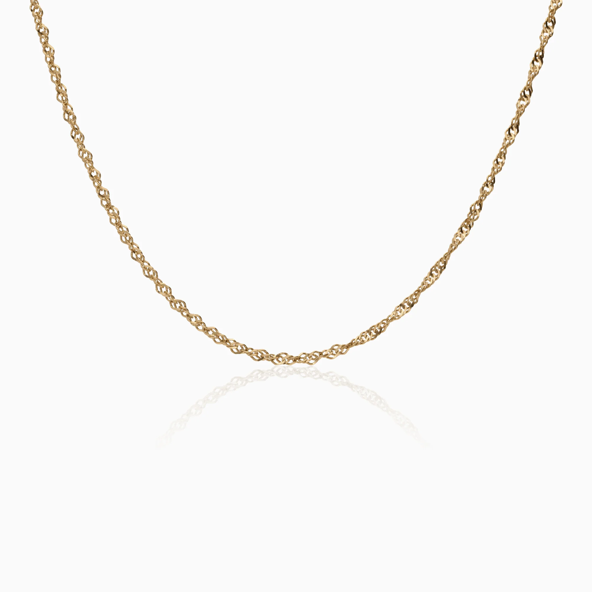 Singapore chain 4.98g 18K gold