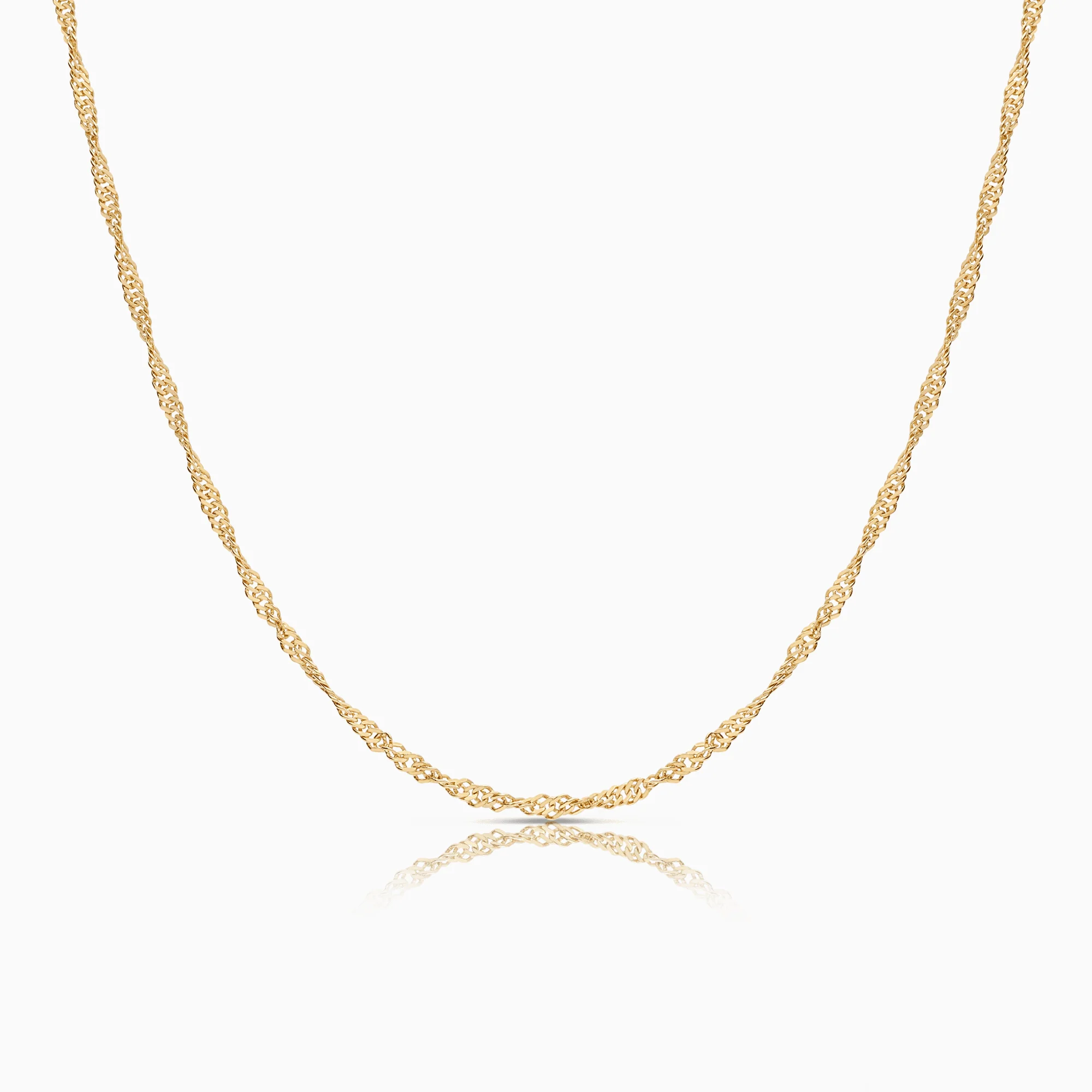 Singapore chain 5.05g 18K gold