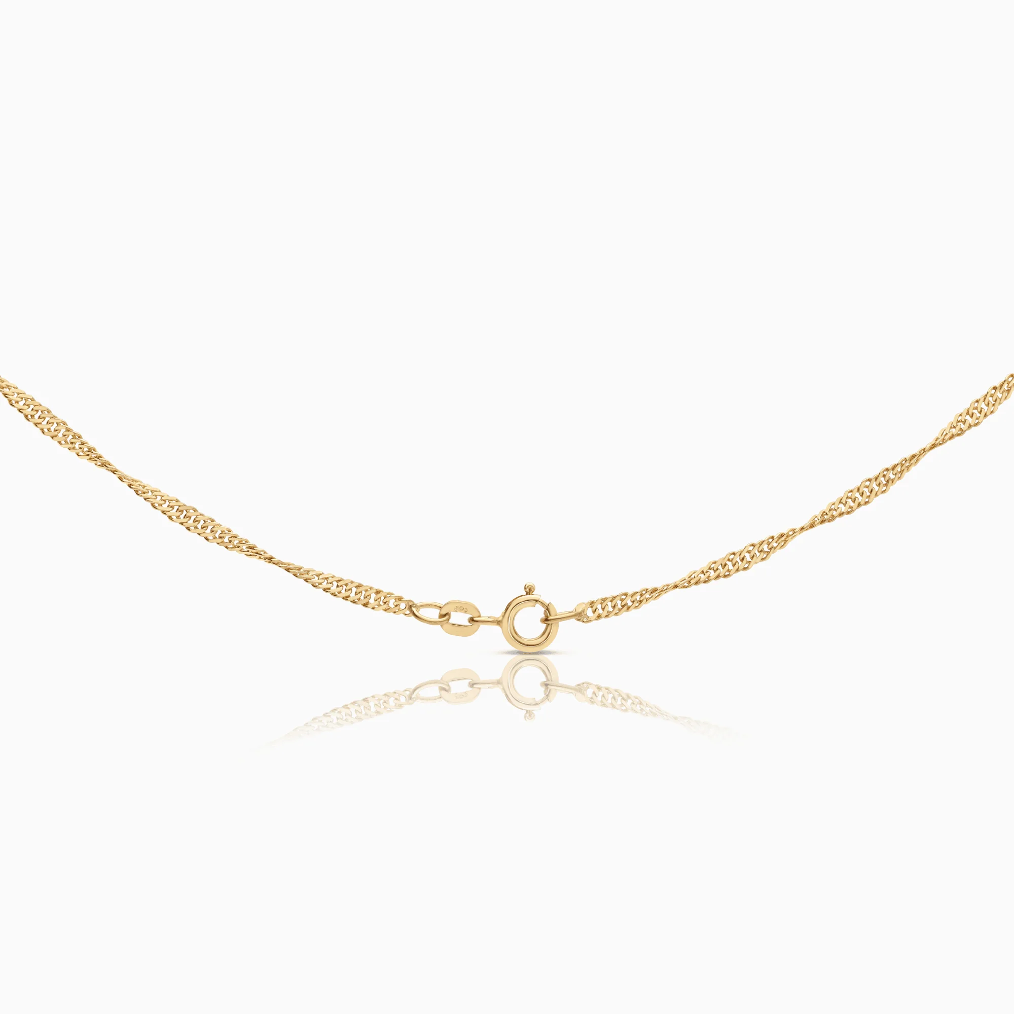 Singapore chain 5.05g 18K gold - Image 2