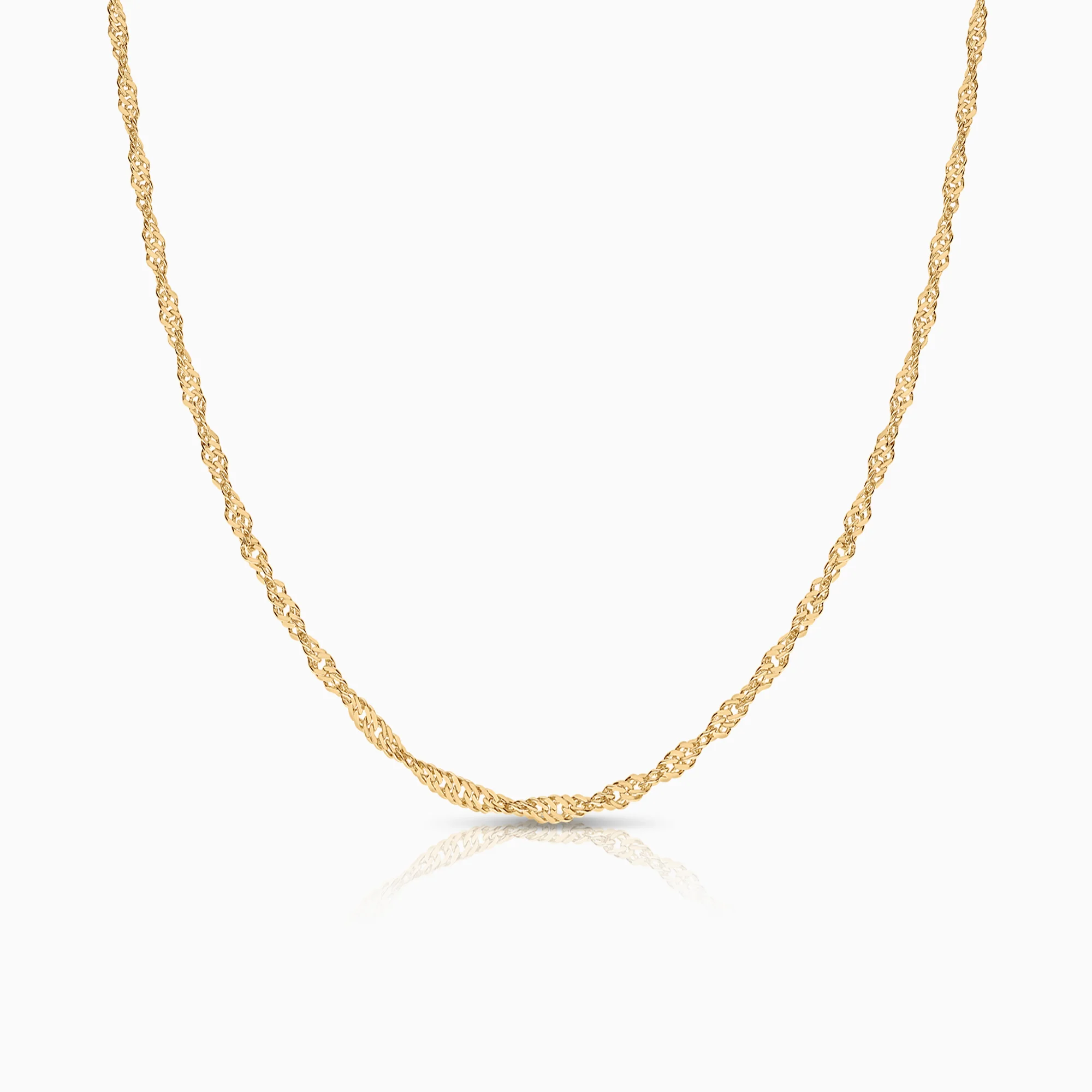 Singapore link 6.61g 18K gold