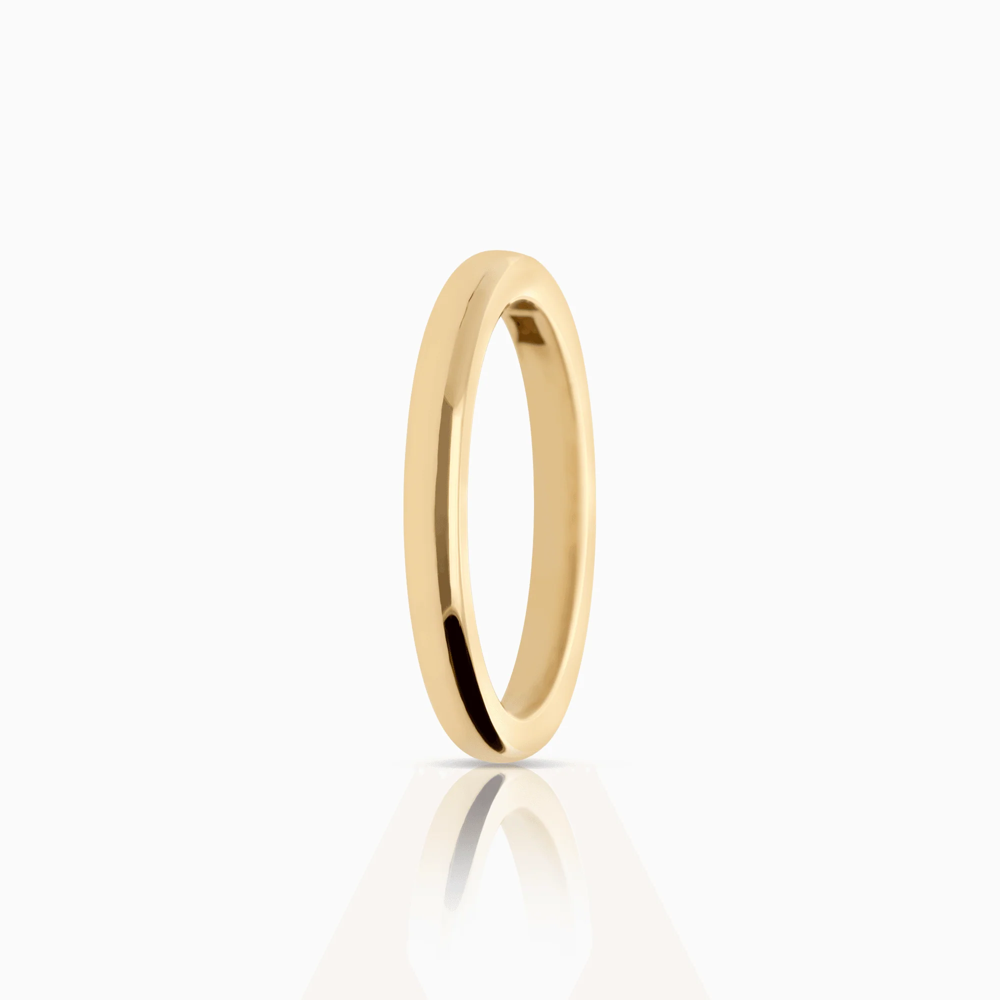 Plain gold ring 4.08g 18K