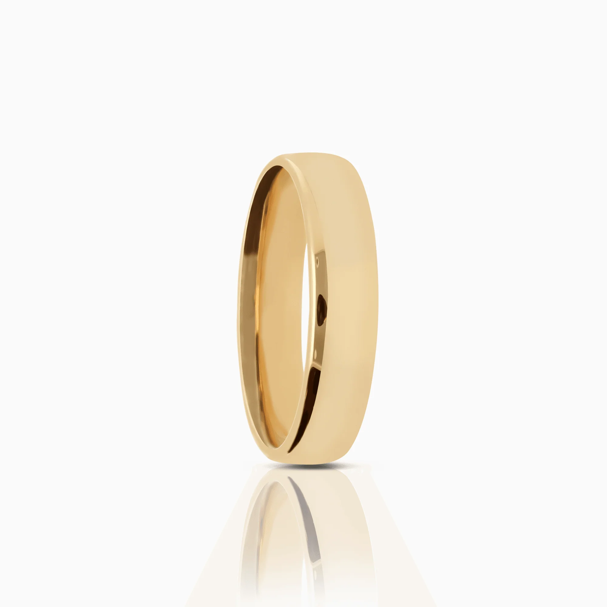 Plain gold ring Schalins 6.0g 18K gold