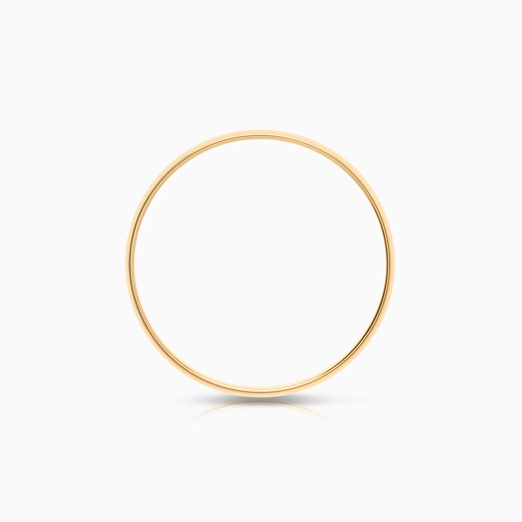 Plain ring 1.82g 18K gold - Image 2