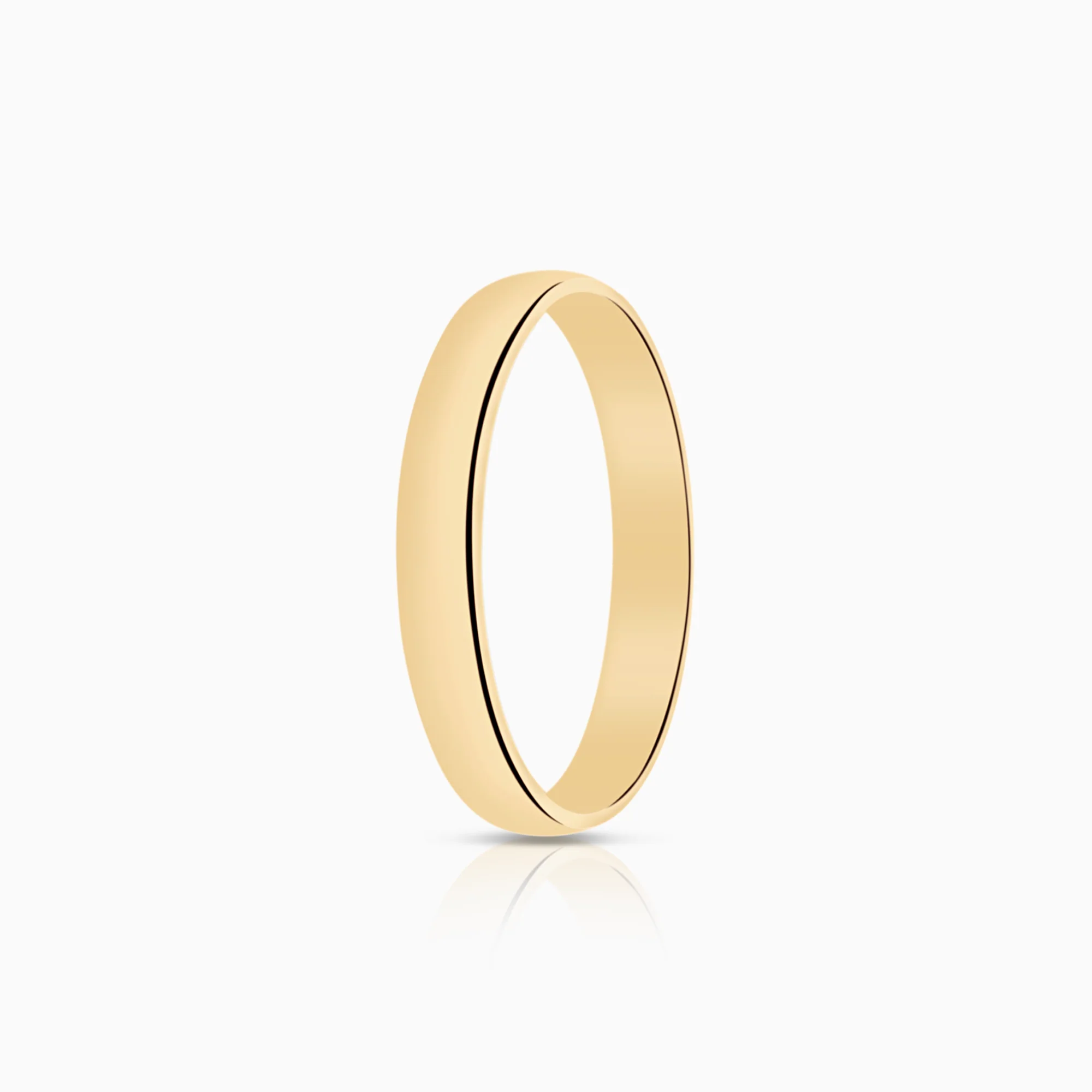 Plain band ring 1.91 g 18K gold