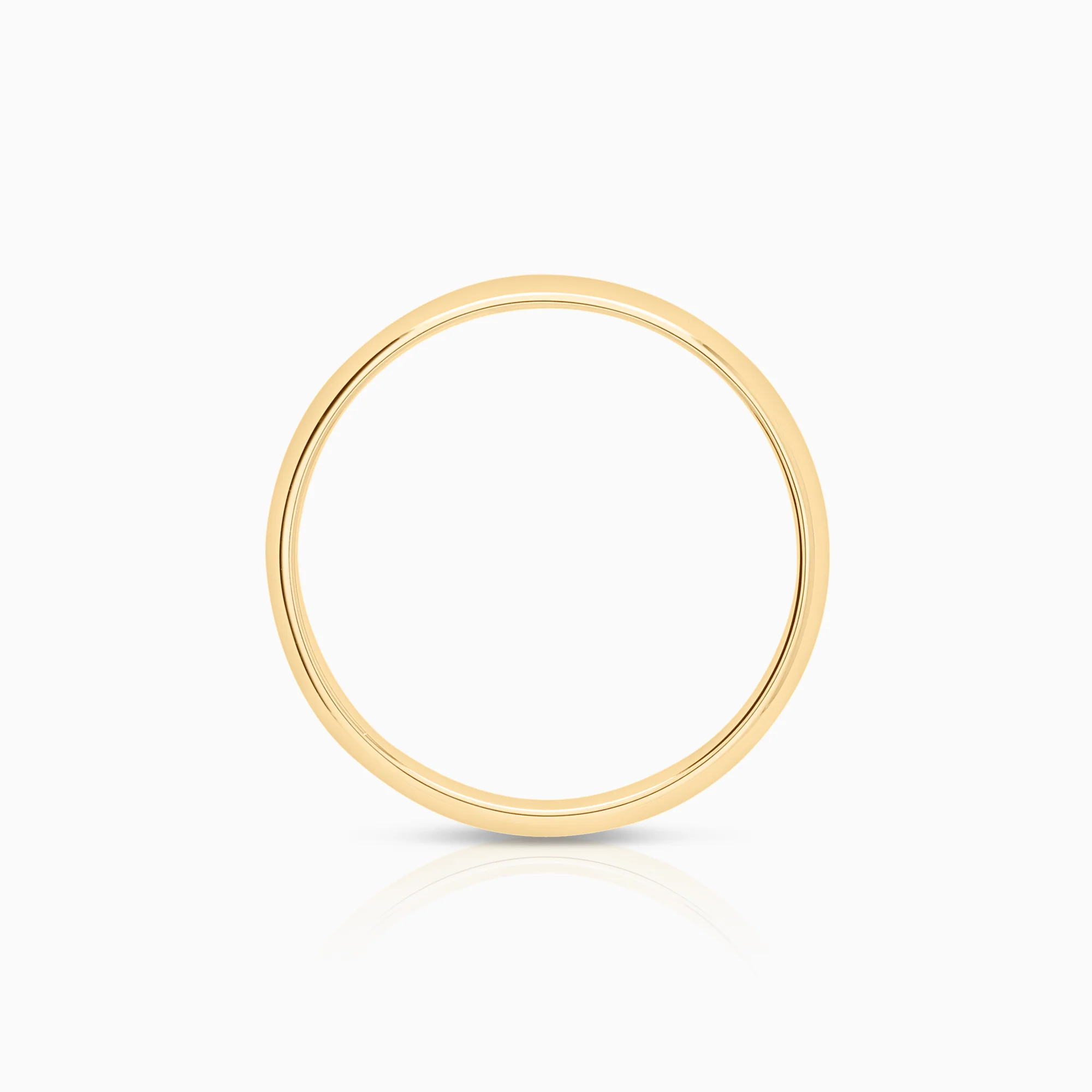 Plain ring 2.83g 18K gold - Image 2
